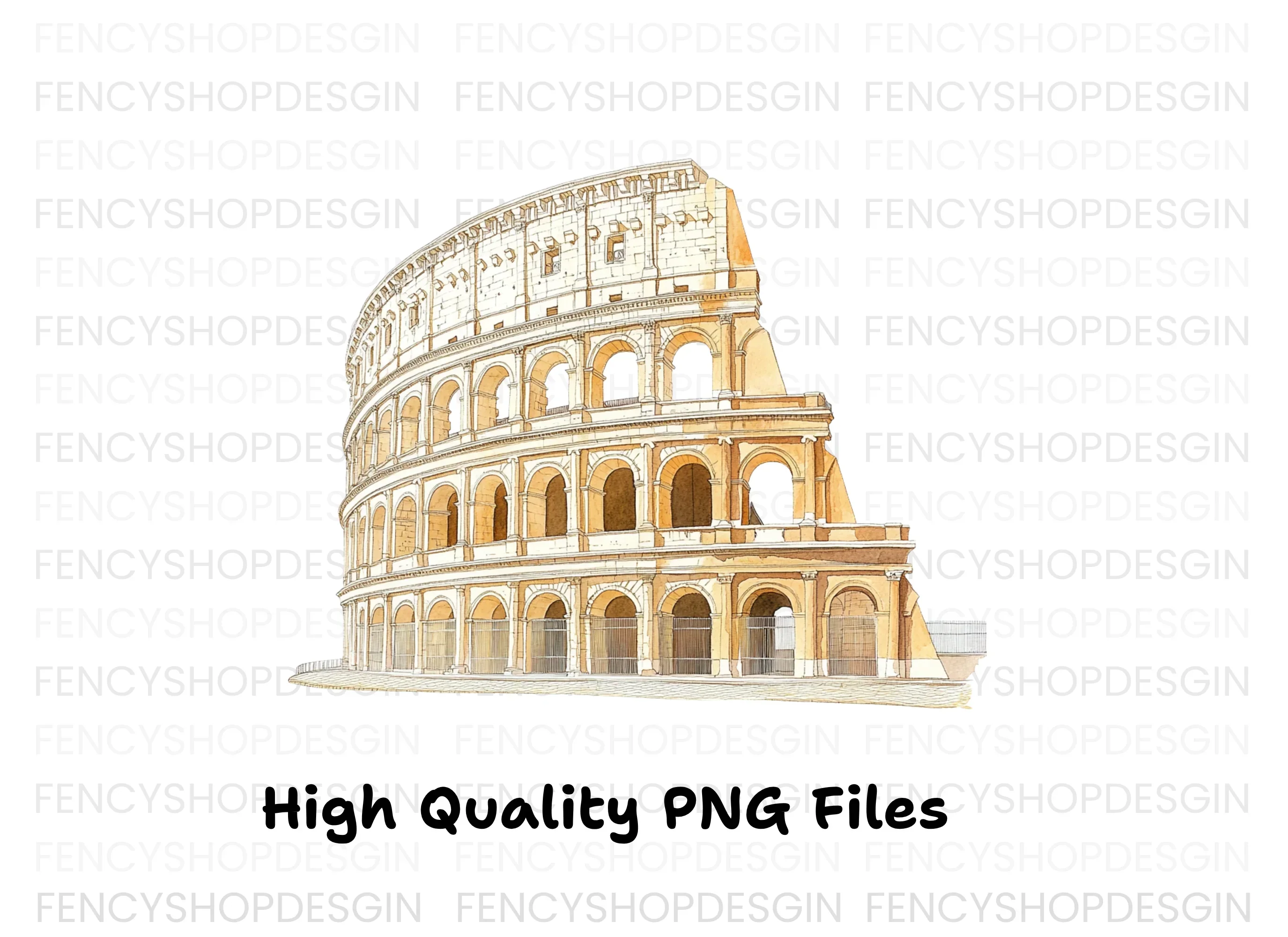 Colosseum Clipart Bundle - Image 5
