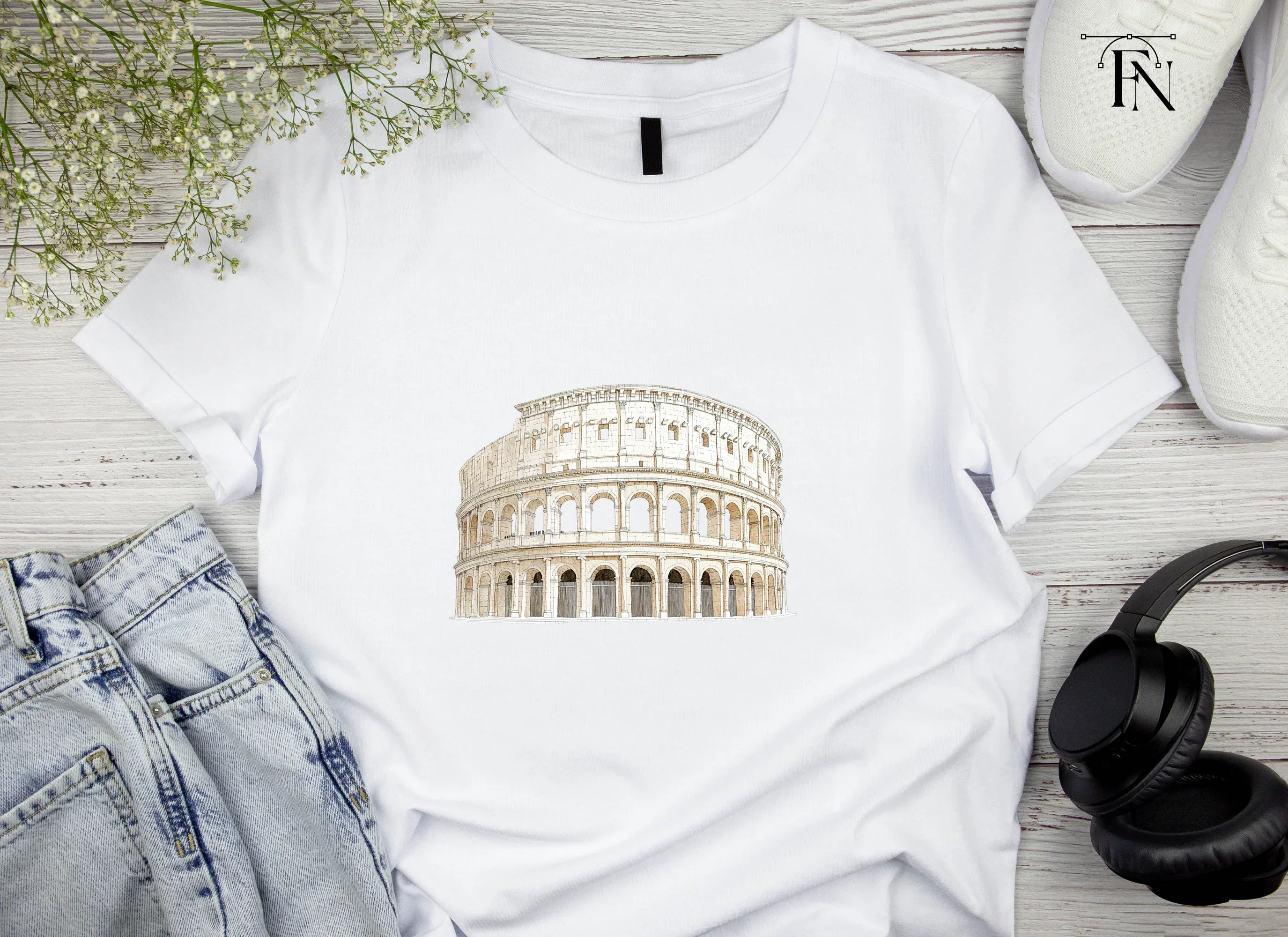Colosseum Clipart Bundle - Image 4