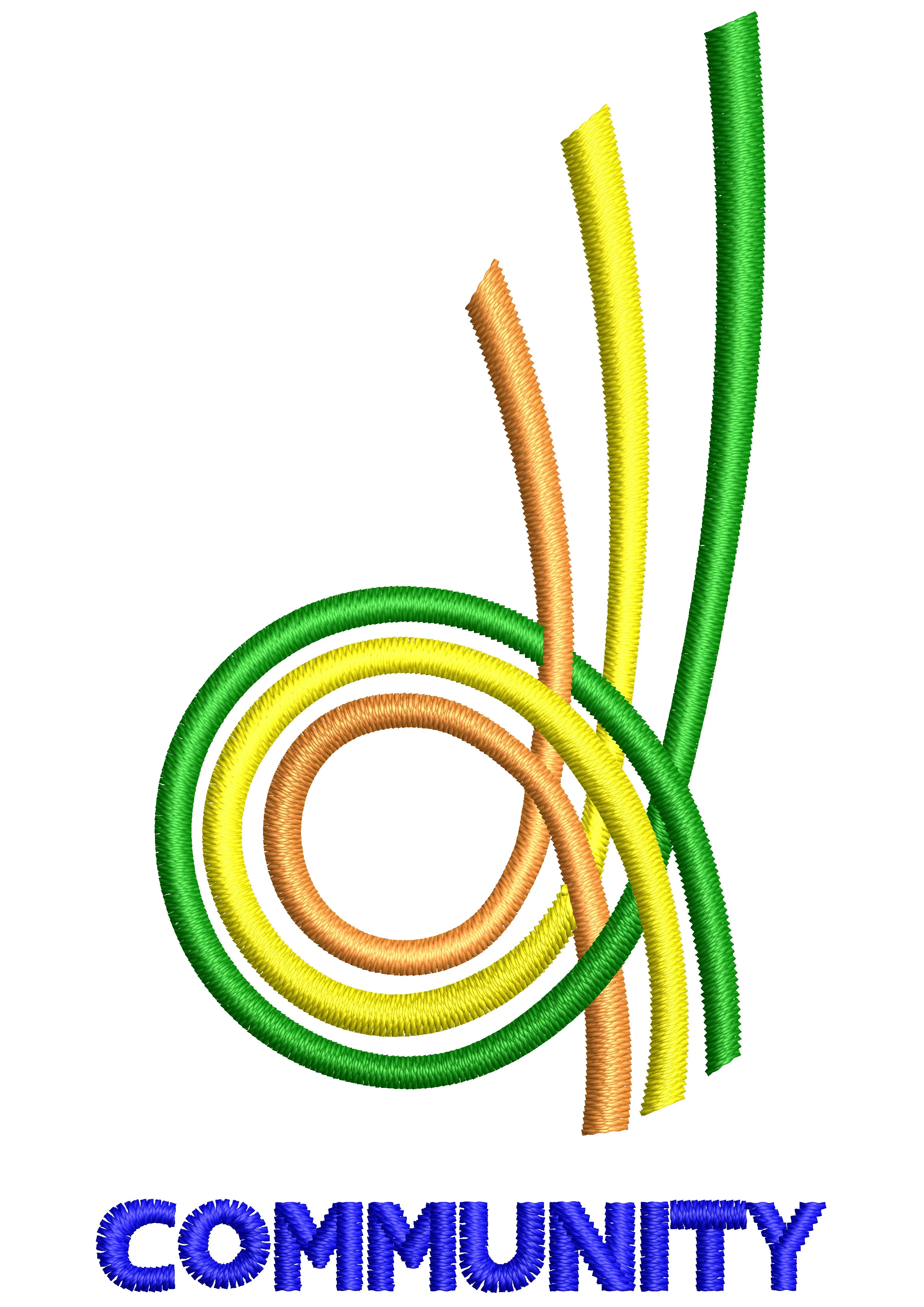 Community Embroidery Design