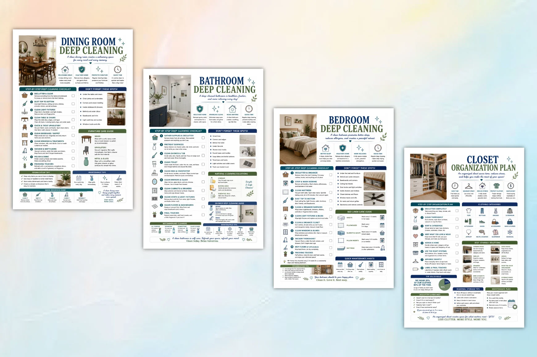 Complete Home Deep Cleaning And Planner - Image 3