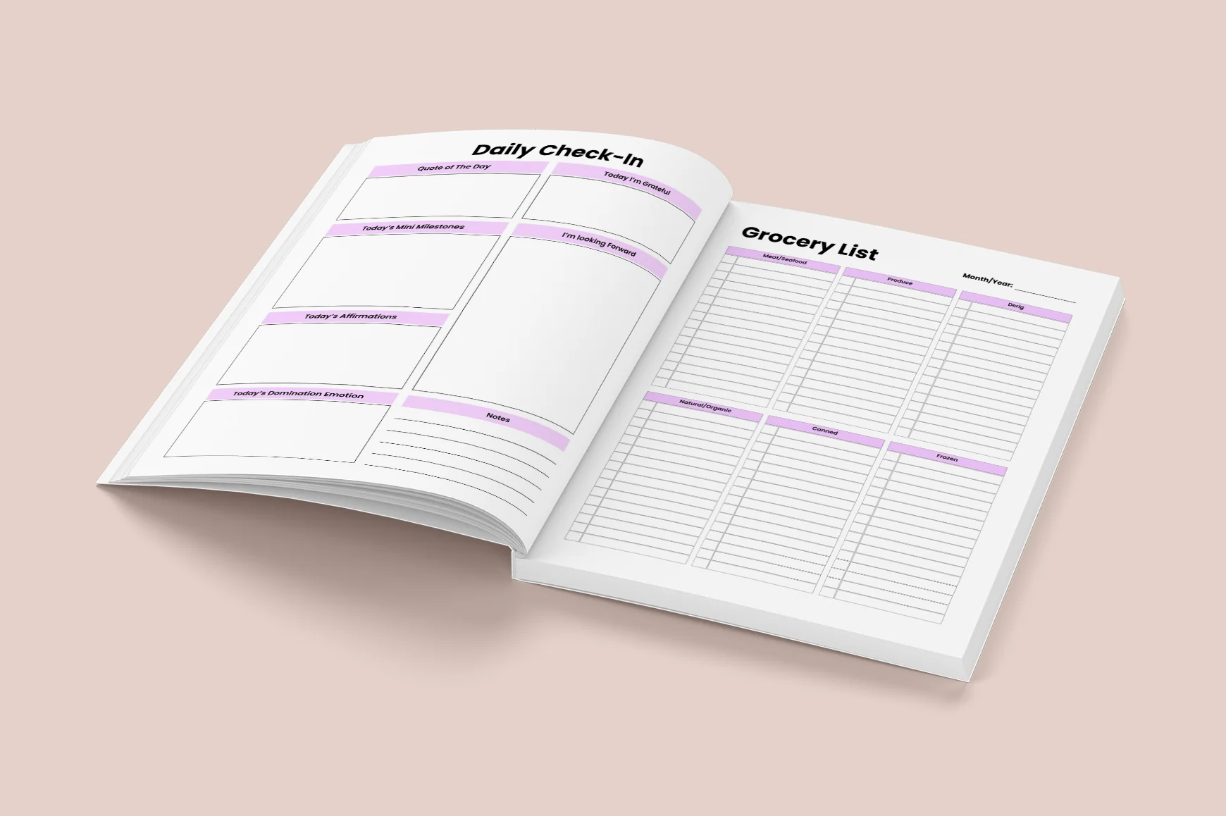 Complete Self Care Journal for Personal Growth - Image 3