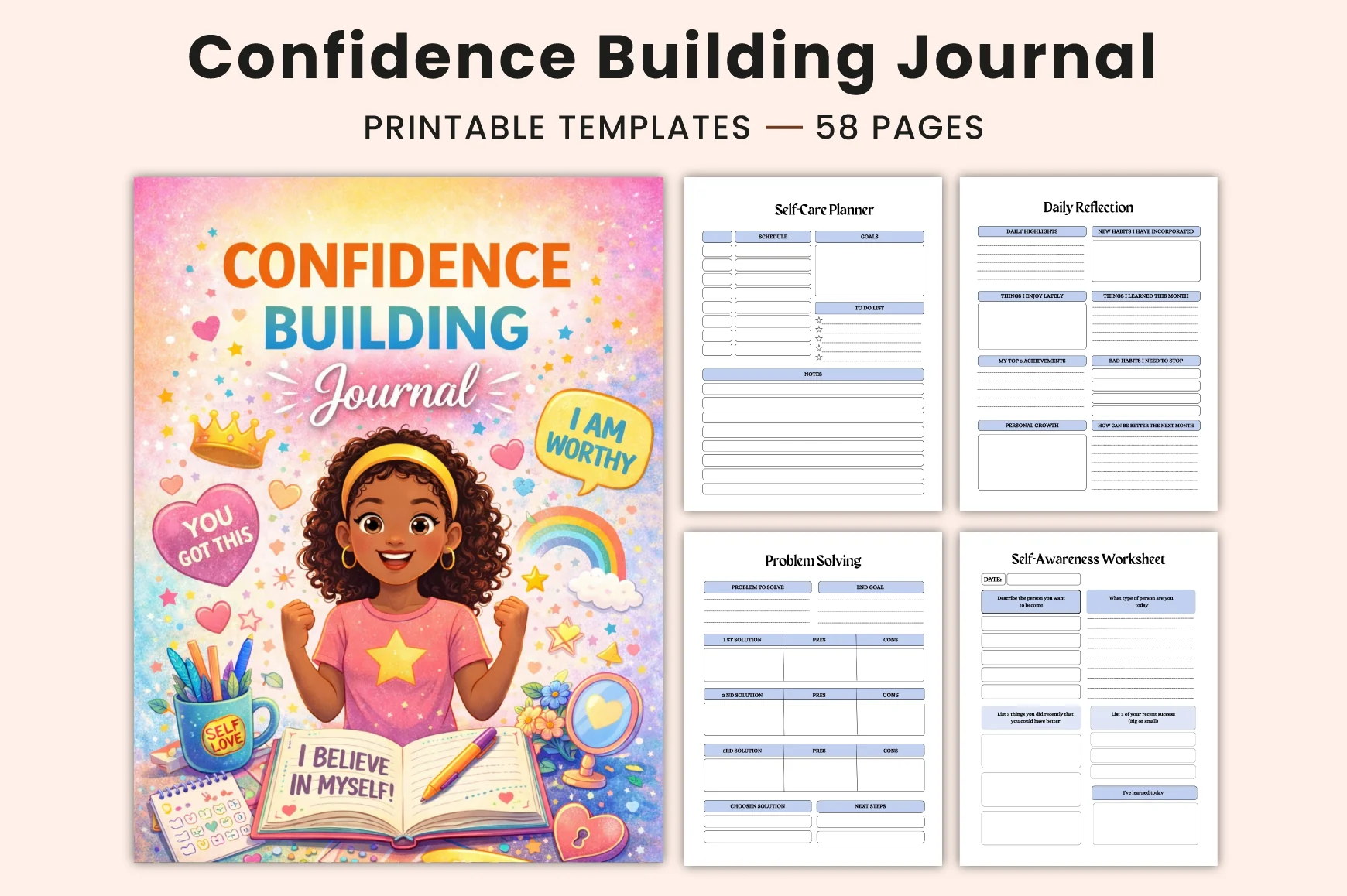 Confidence Building Journal