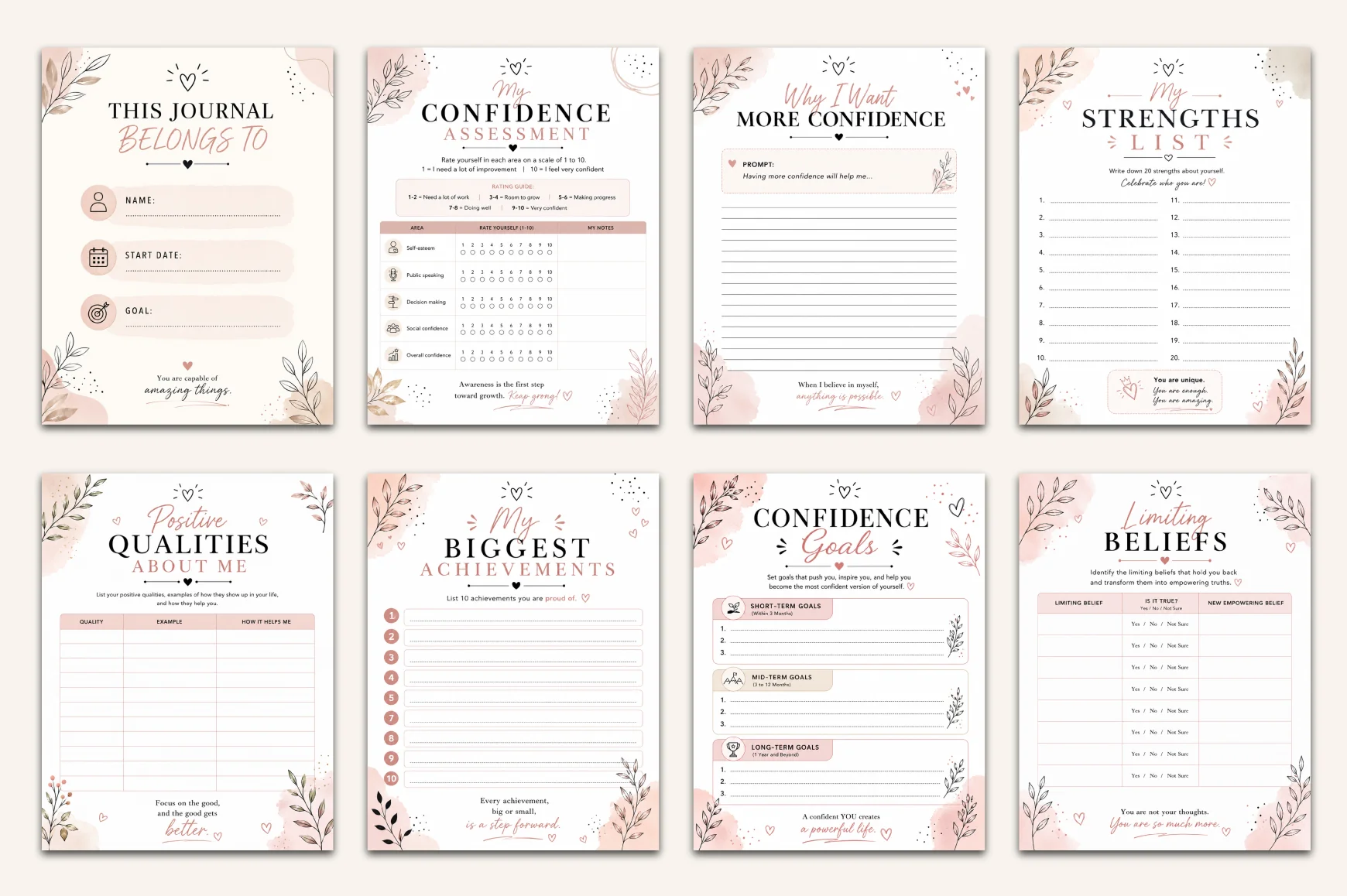 Confidence Building Journal - Image 2