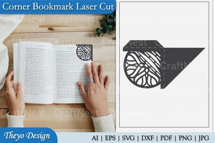 Corner Bookmark SVG Bundle
