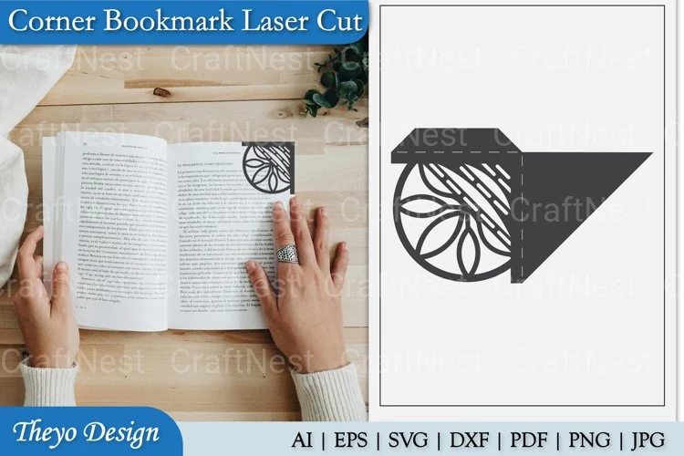 Corner Bookmark SVG Bundle