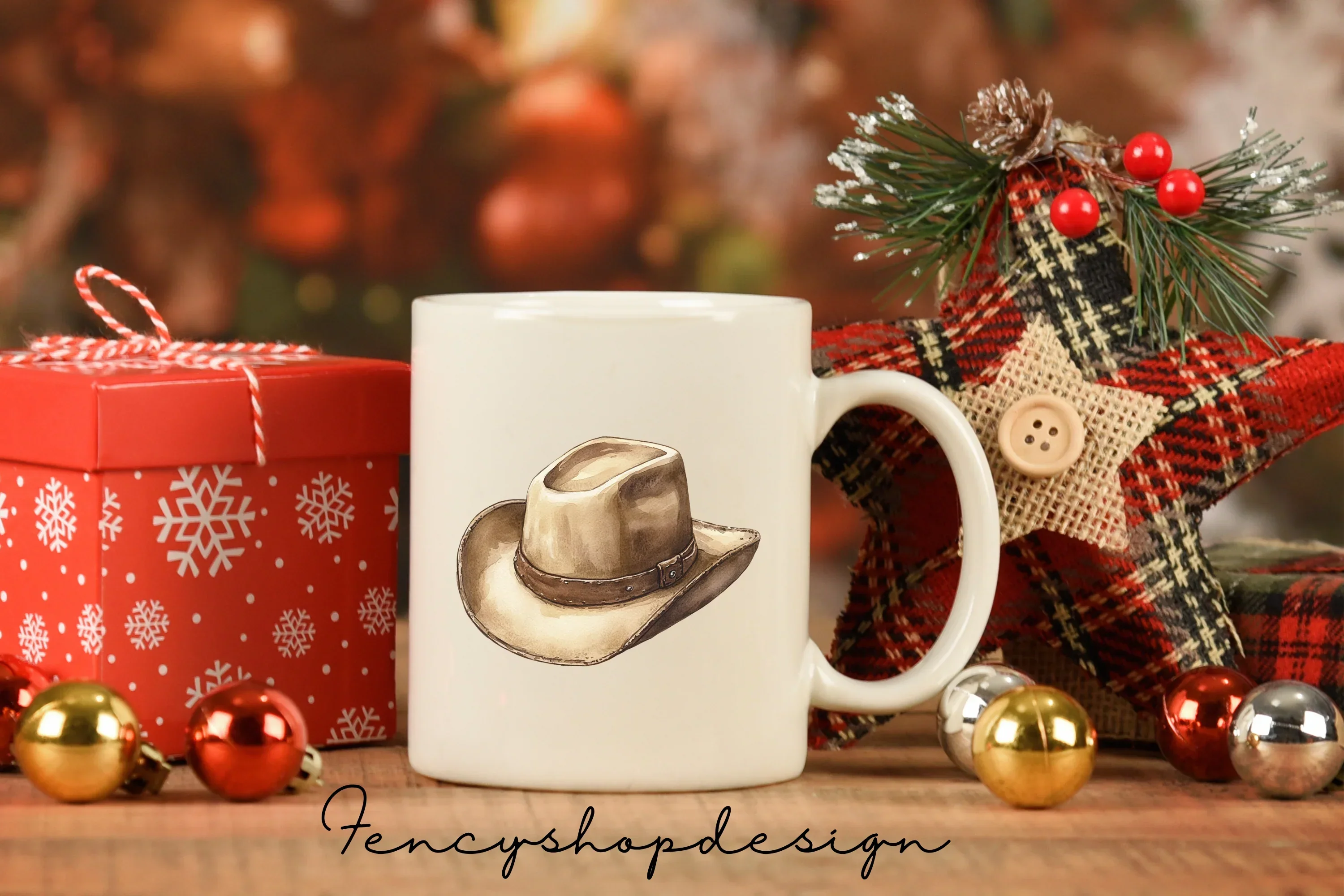 Cowboy Hat Clipart Bundle - Image 4