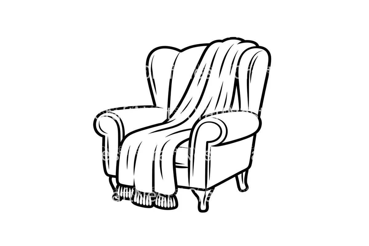 Cozy Armchair Autumn Coloring Books - Image 4