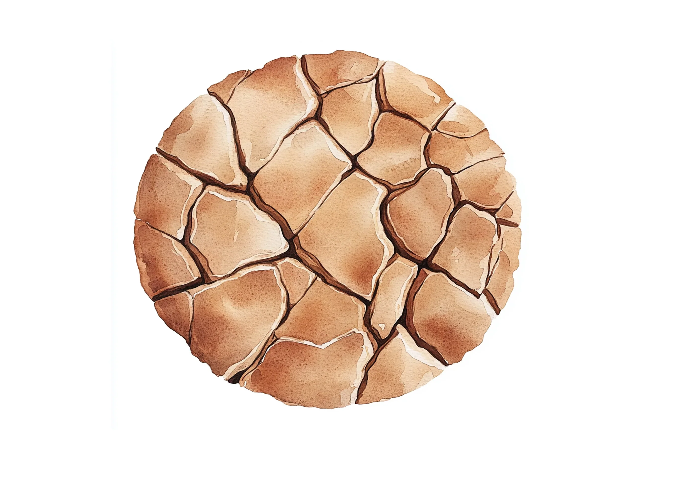 Cracked Earth Clipart Bundle - Image 3