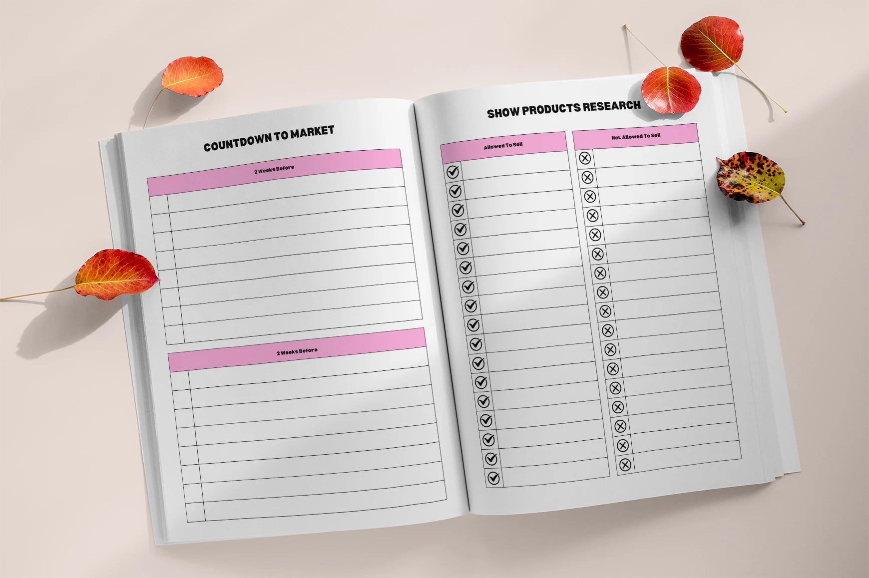 Craft Fair Business Planner - Image 3