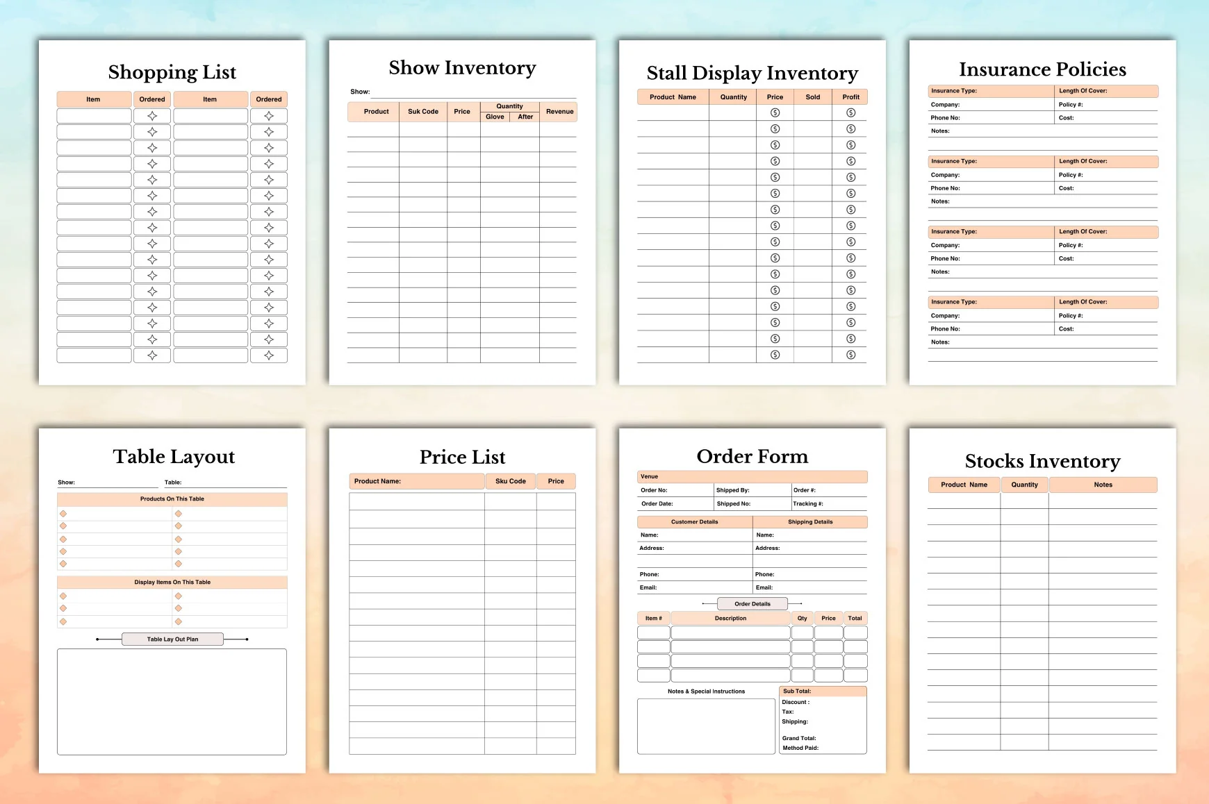 Craft Fair Planner - Image 3