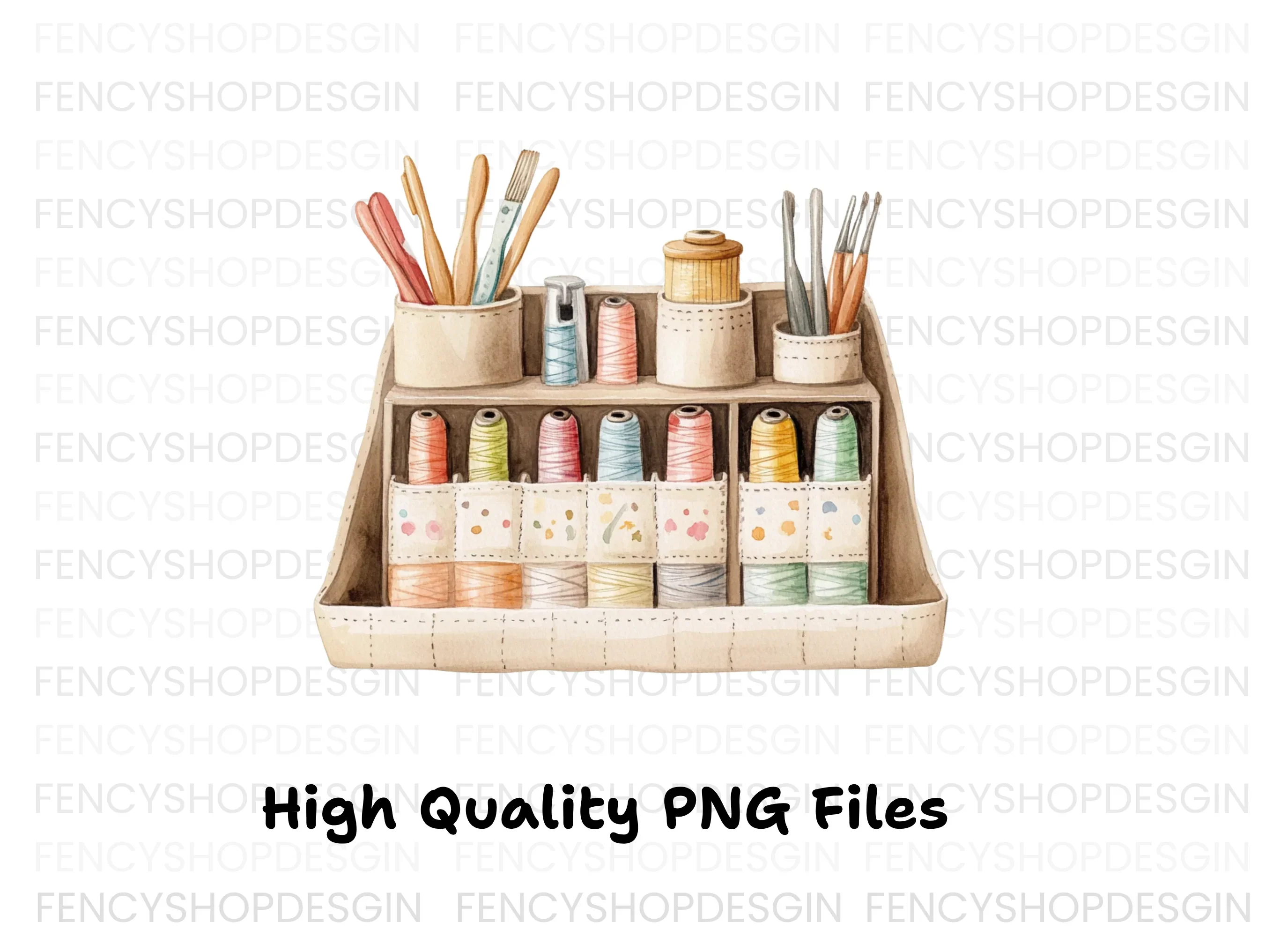 Craft Room Organizer Clipart Bundle - Image 3