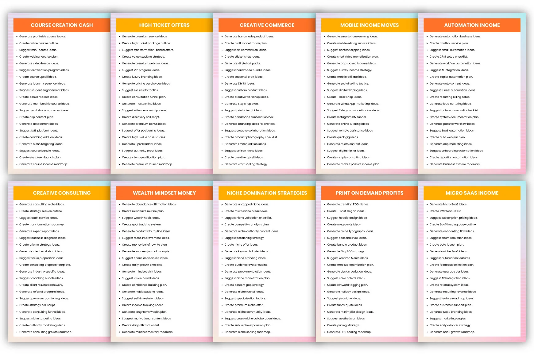 Creative Earn Prompts - Image 3