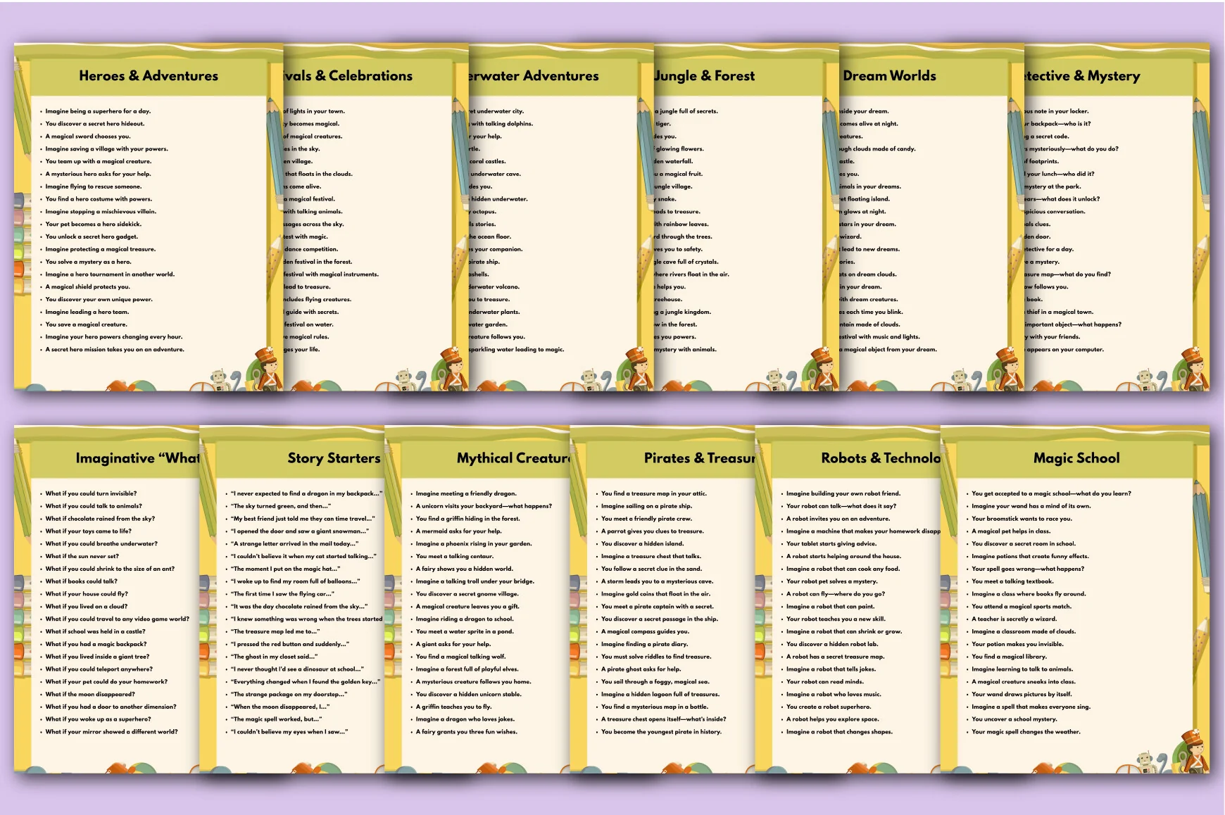 Creative Kids Story Vault Graphics Planner - Image 3