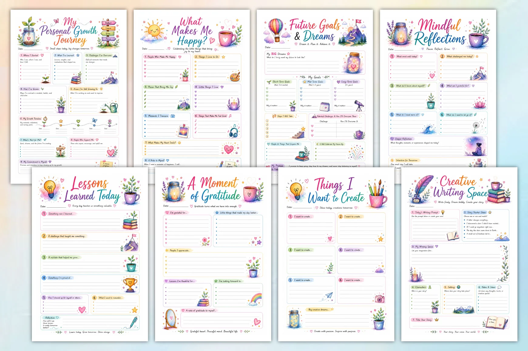 Creative Mind Reflection Journal - Image 2