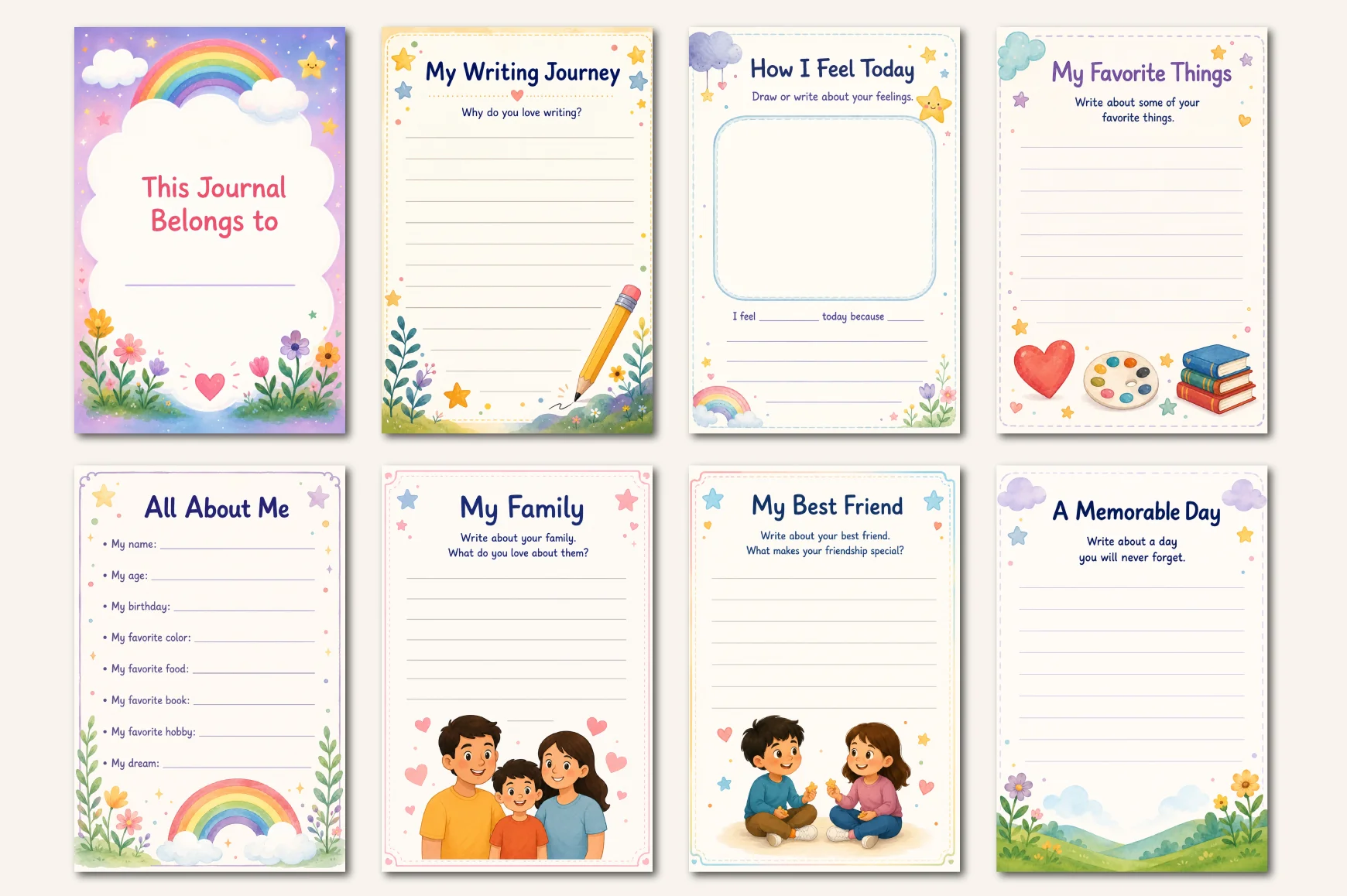 Creative Writing For Kids Journal - Image 3