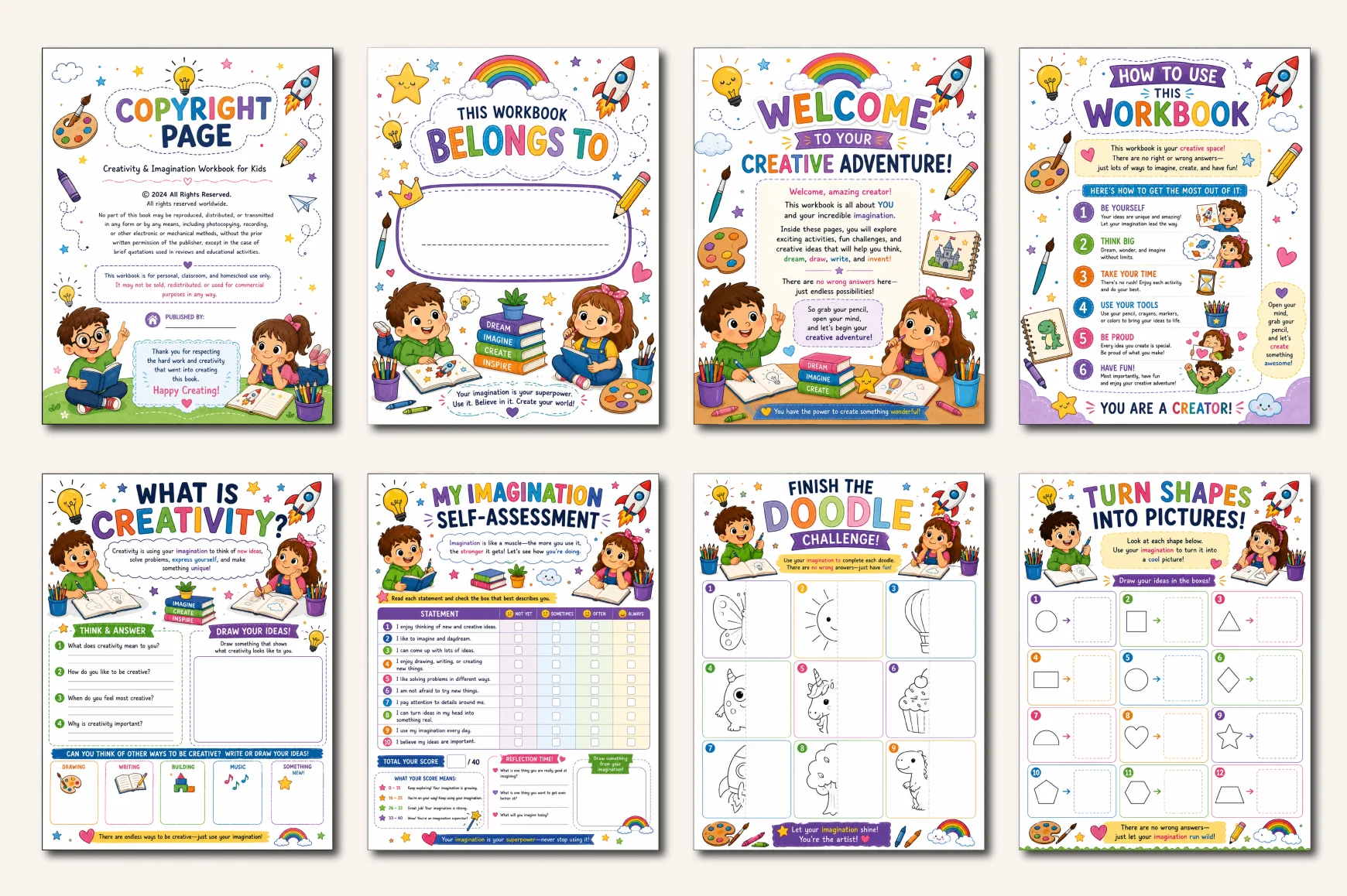 Creativity Imagination Workbook - Image 2