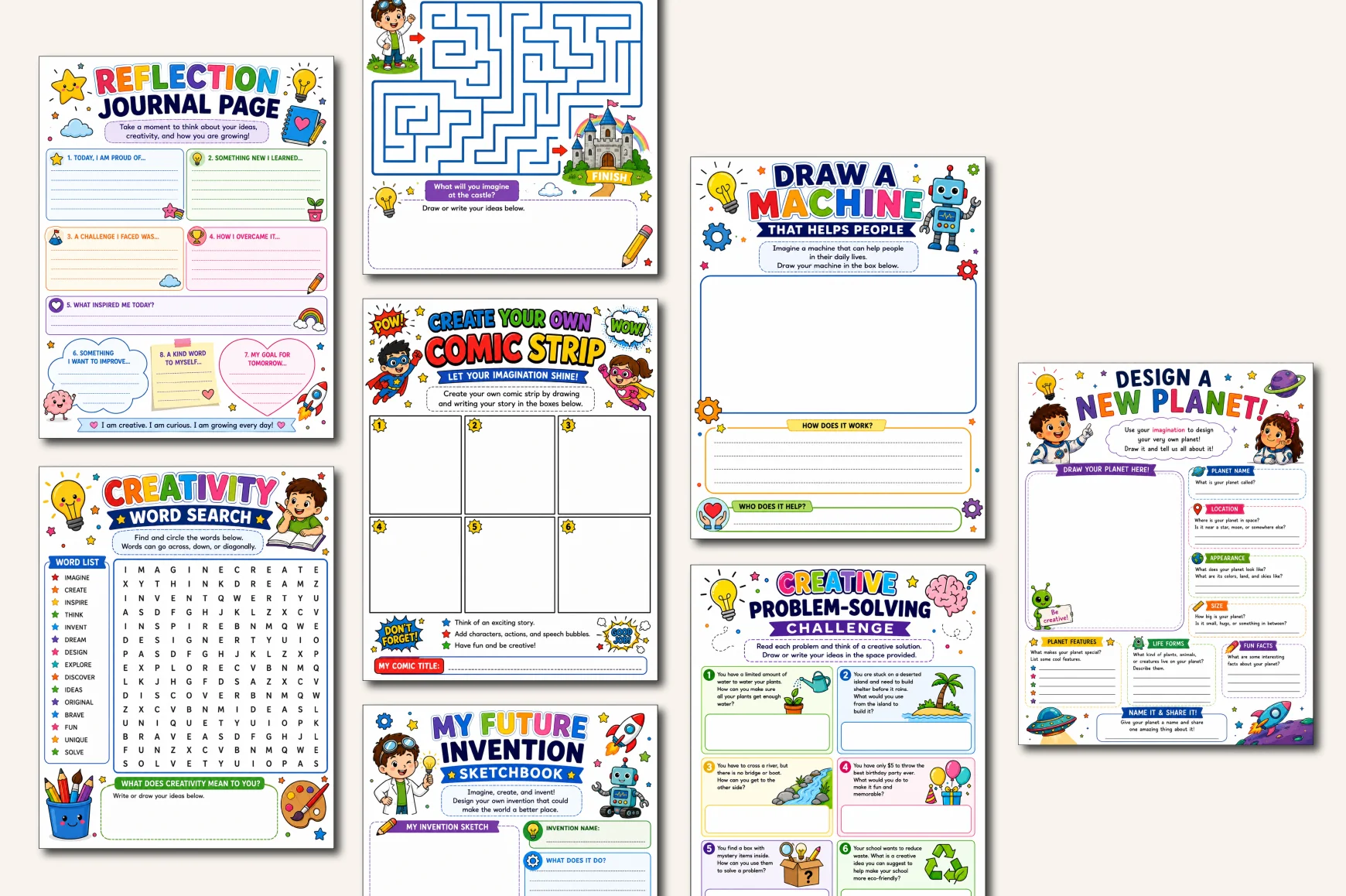 Creativity Imagination Workbook - Image 4