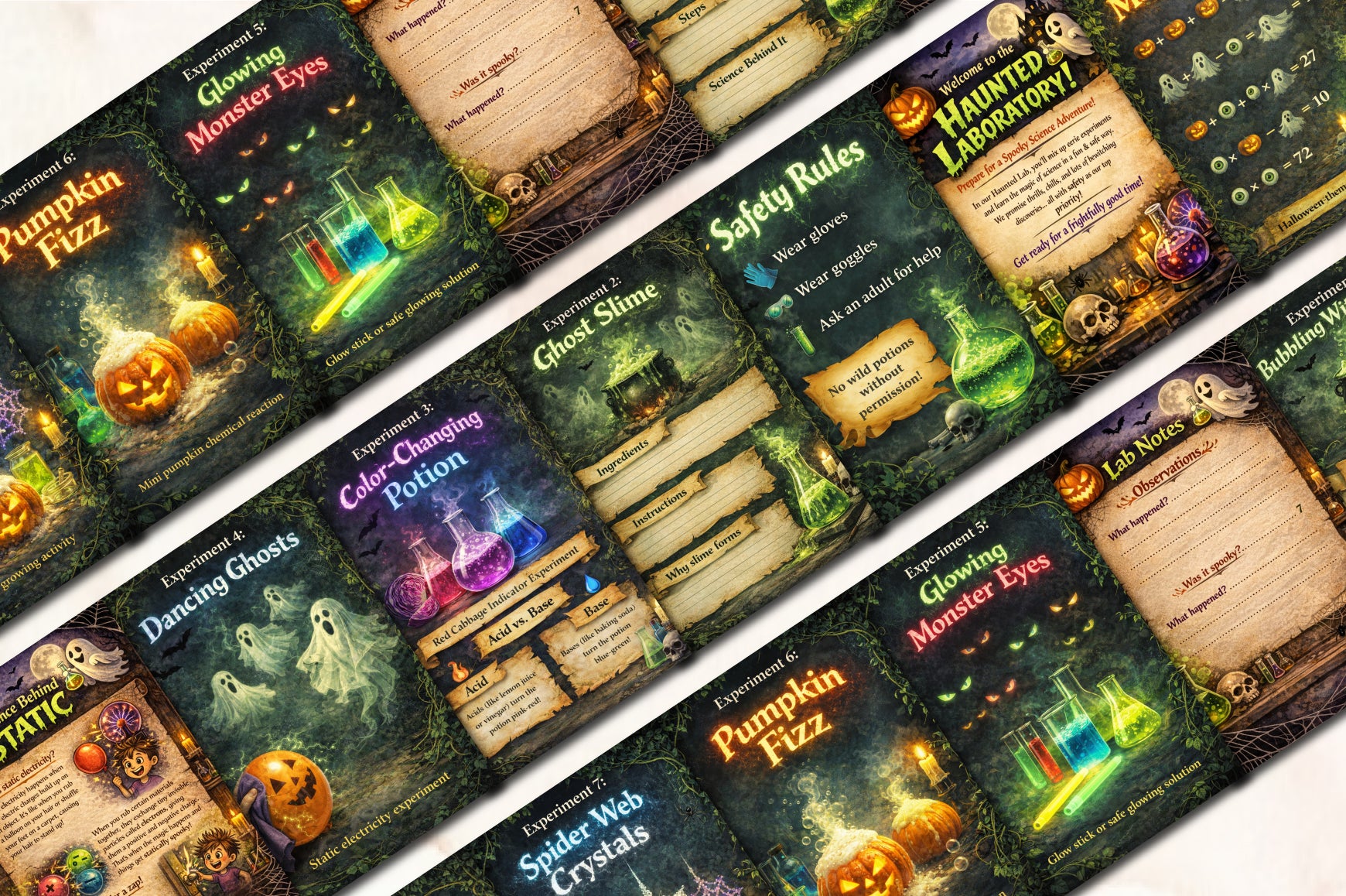 Creepy Chemistry Halloween Science Lab Planner - Image 3
