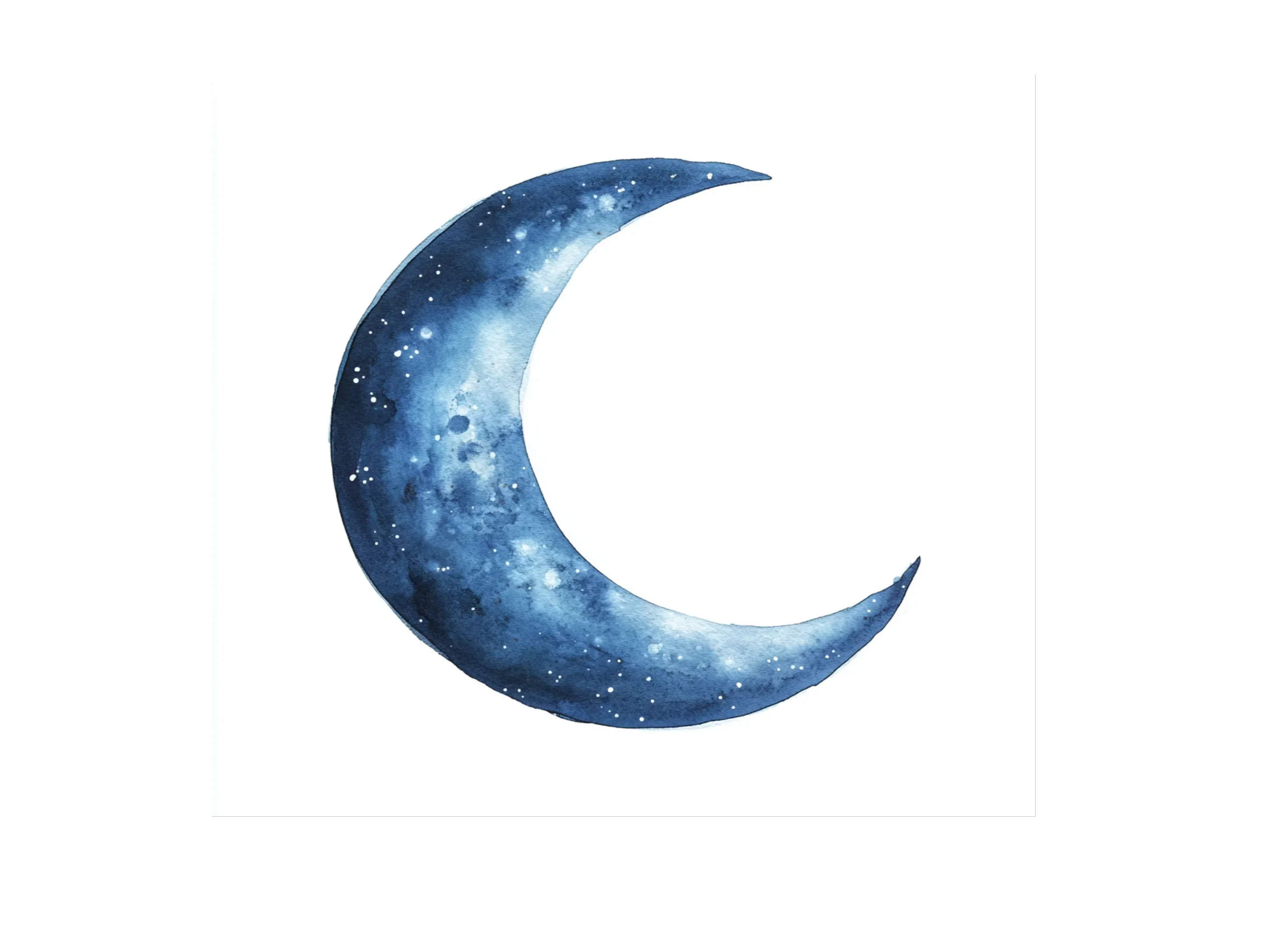 Crescent Moon Clipart Bundle - Image 3