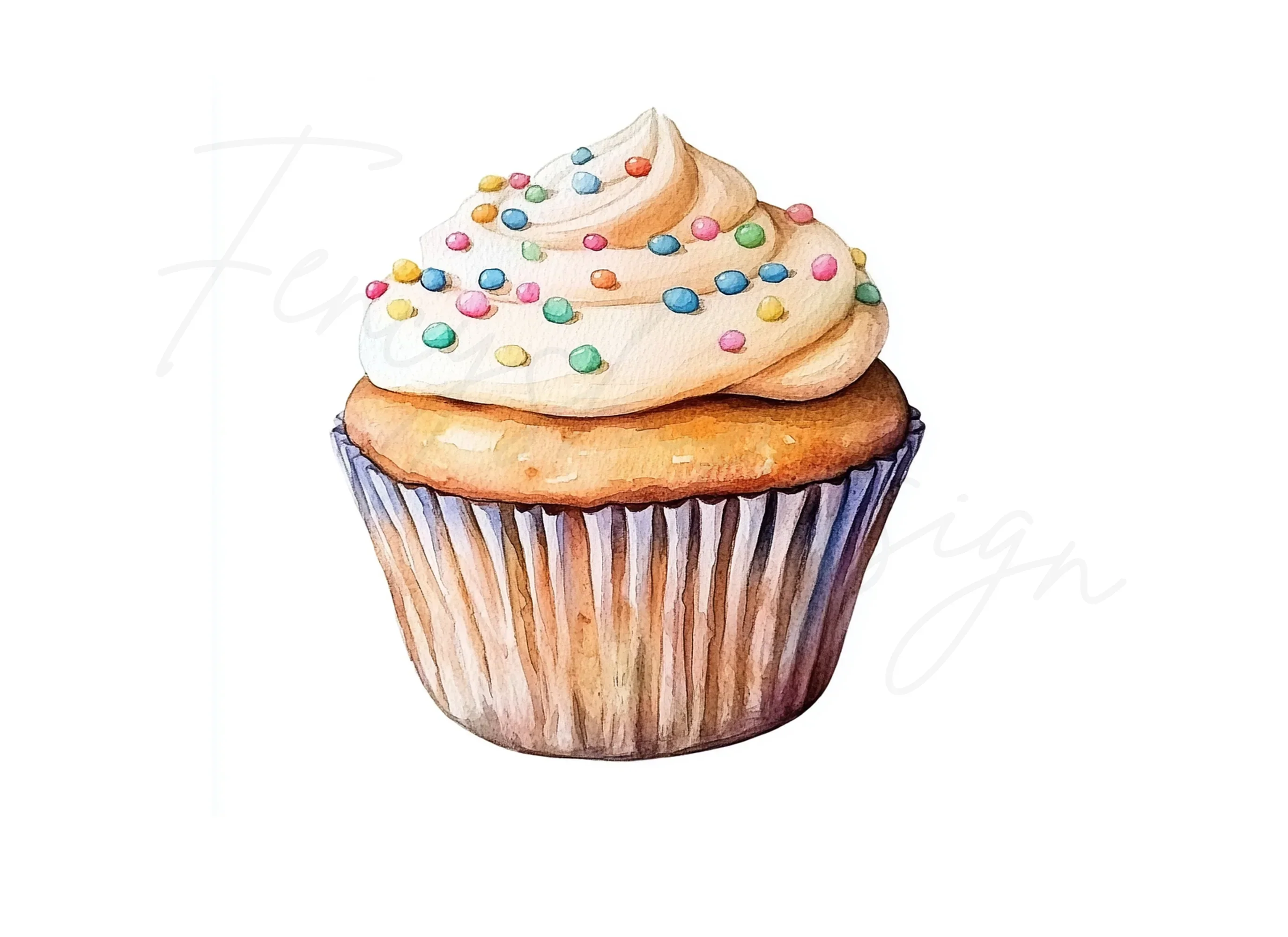 Cupcake Clipart Bundle - Image 3
