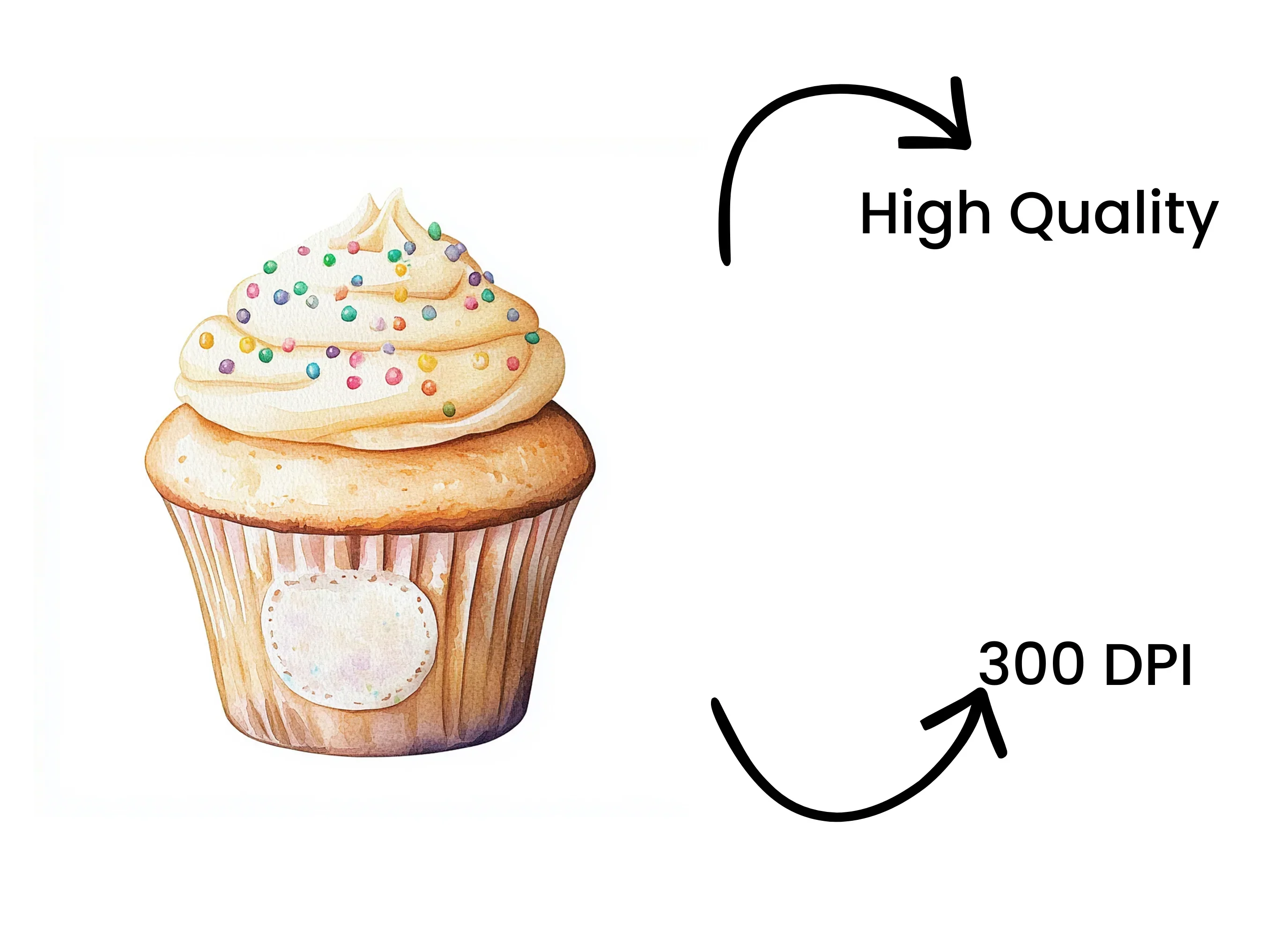 Cupcake Clipart Bundle - Image 4