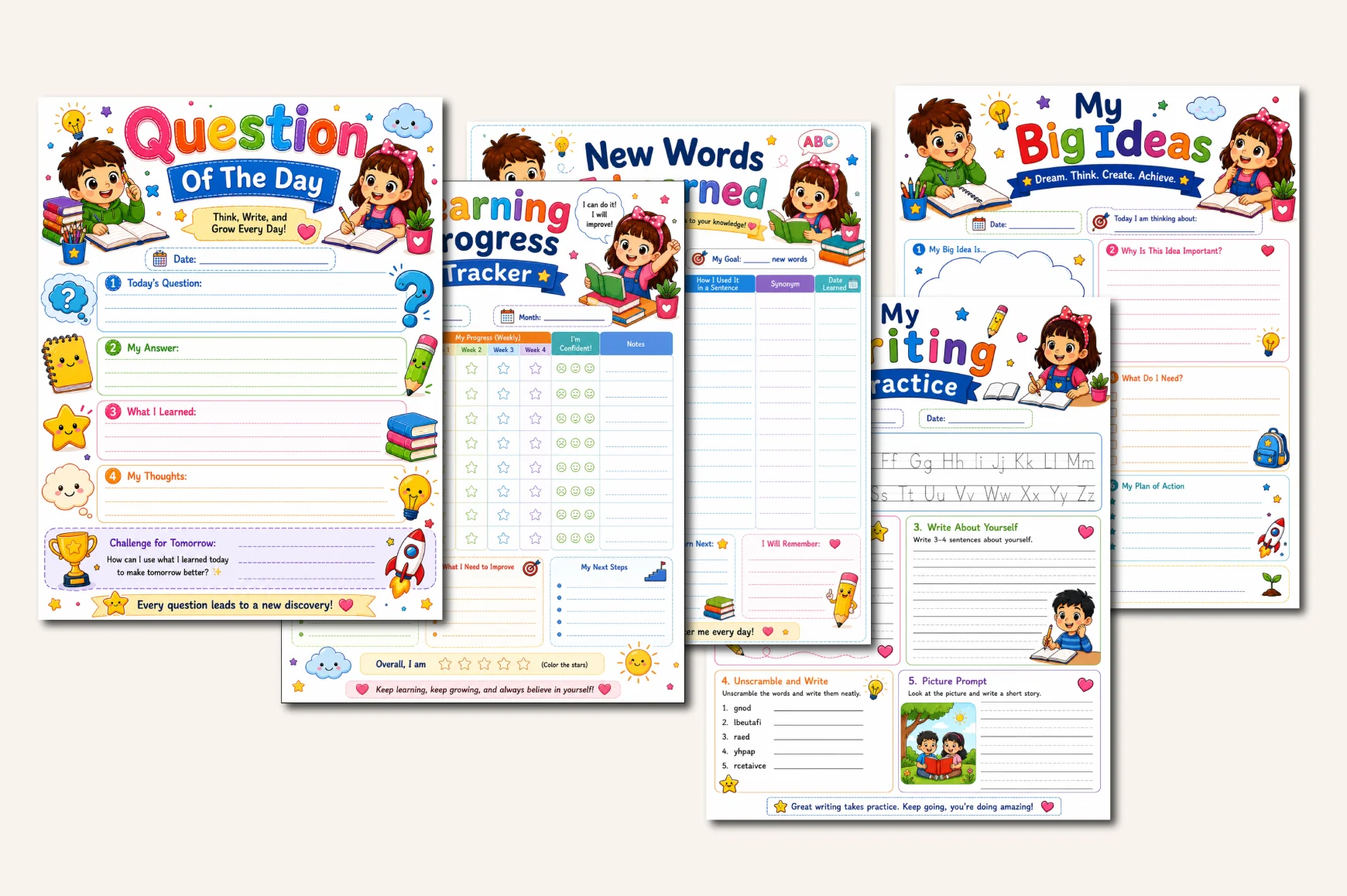 Curious Minds Learning Planner - Image 3