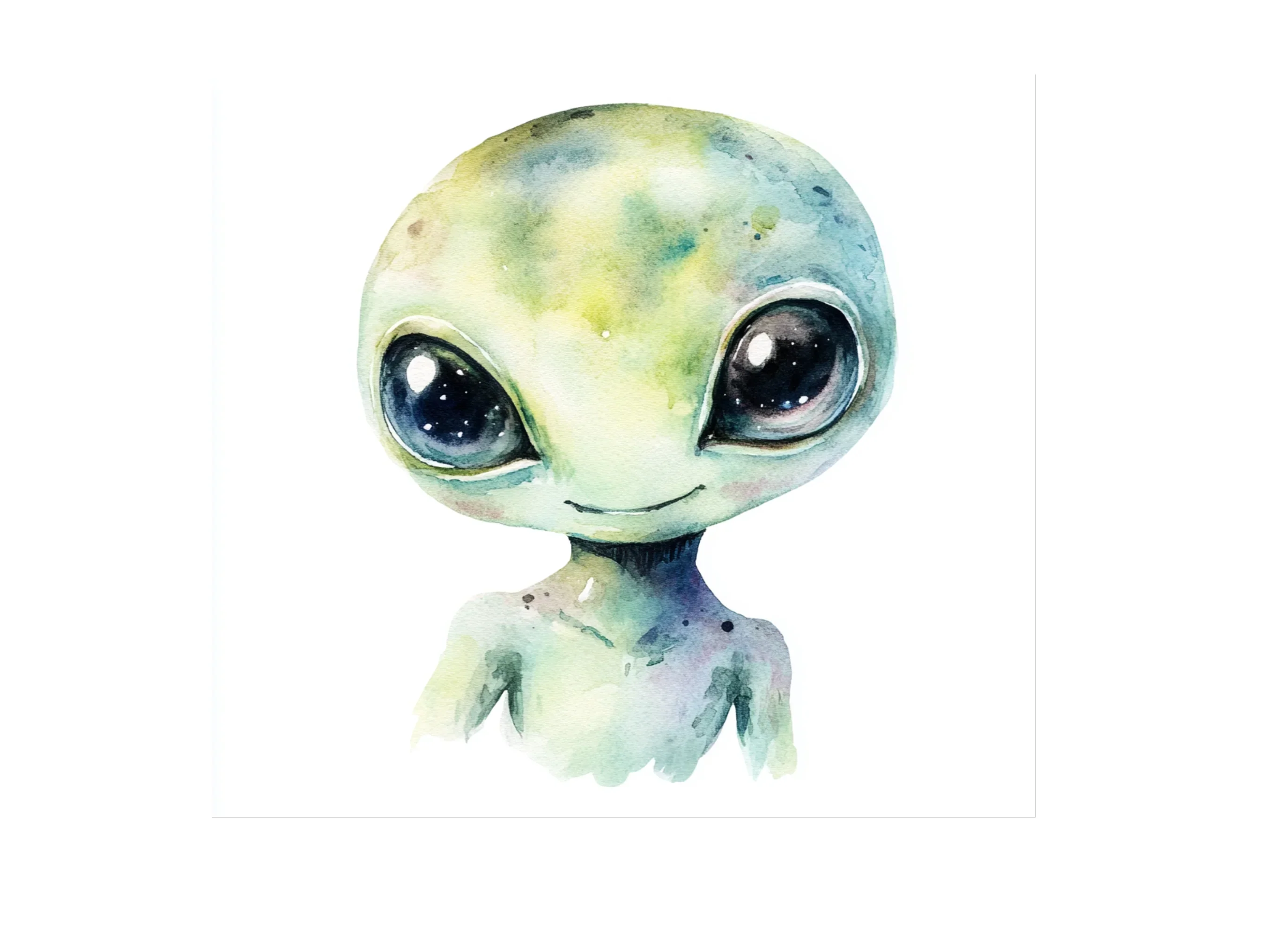 Cute Alien Clipart Bundle - Image 3