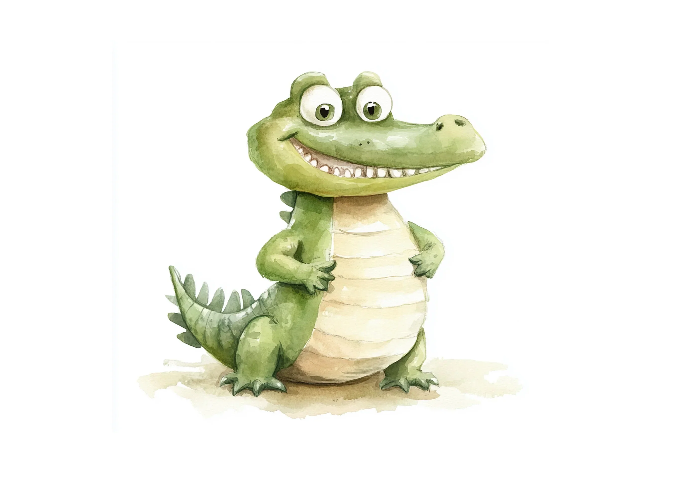 Cute Alligator Clipart Bundle - Image 3
