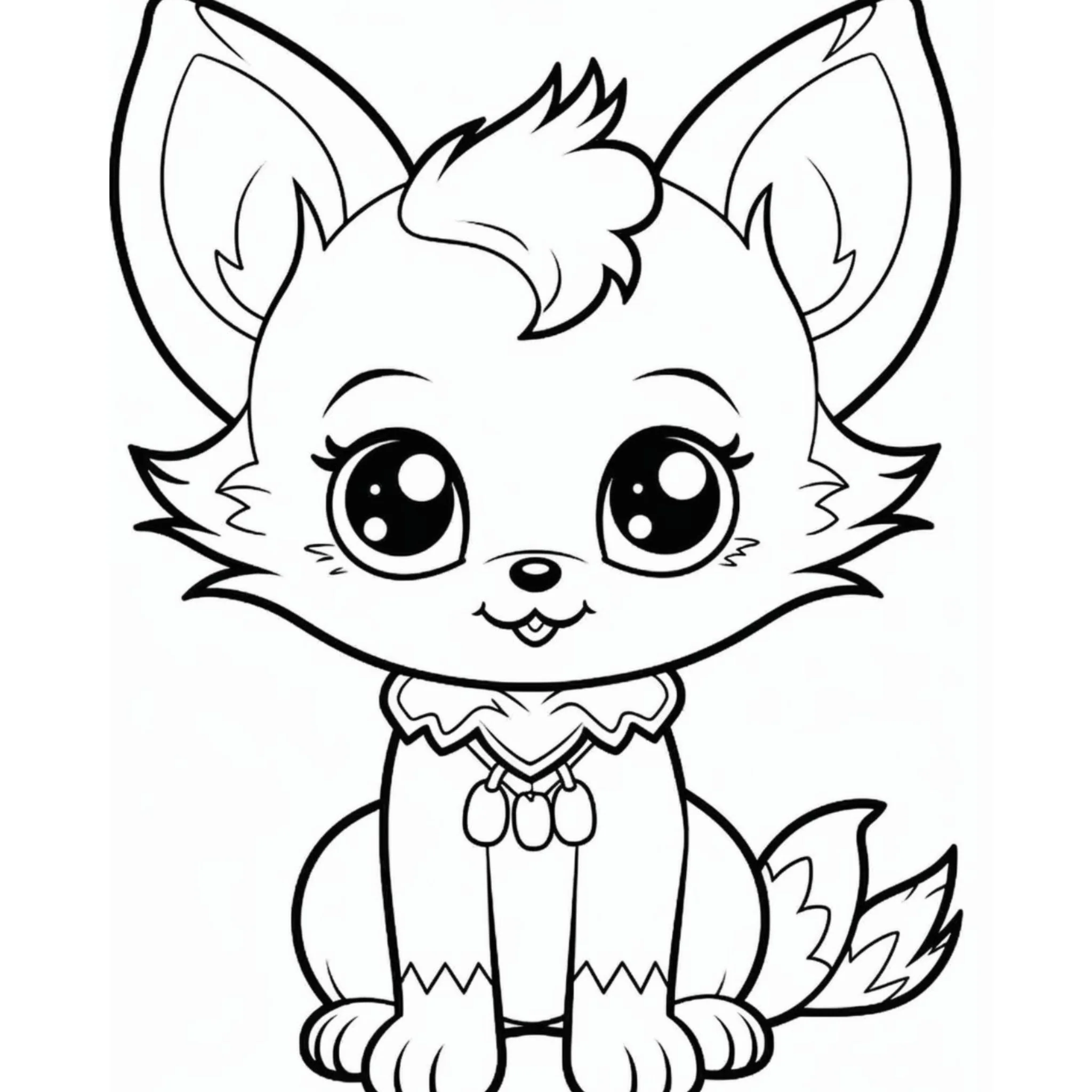 Cute Baby Animals Coloring Book - Image 5