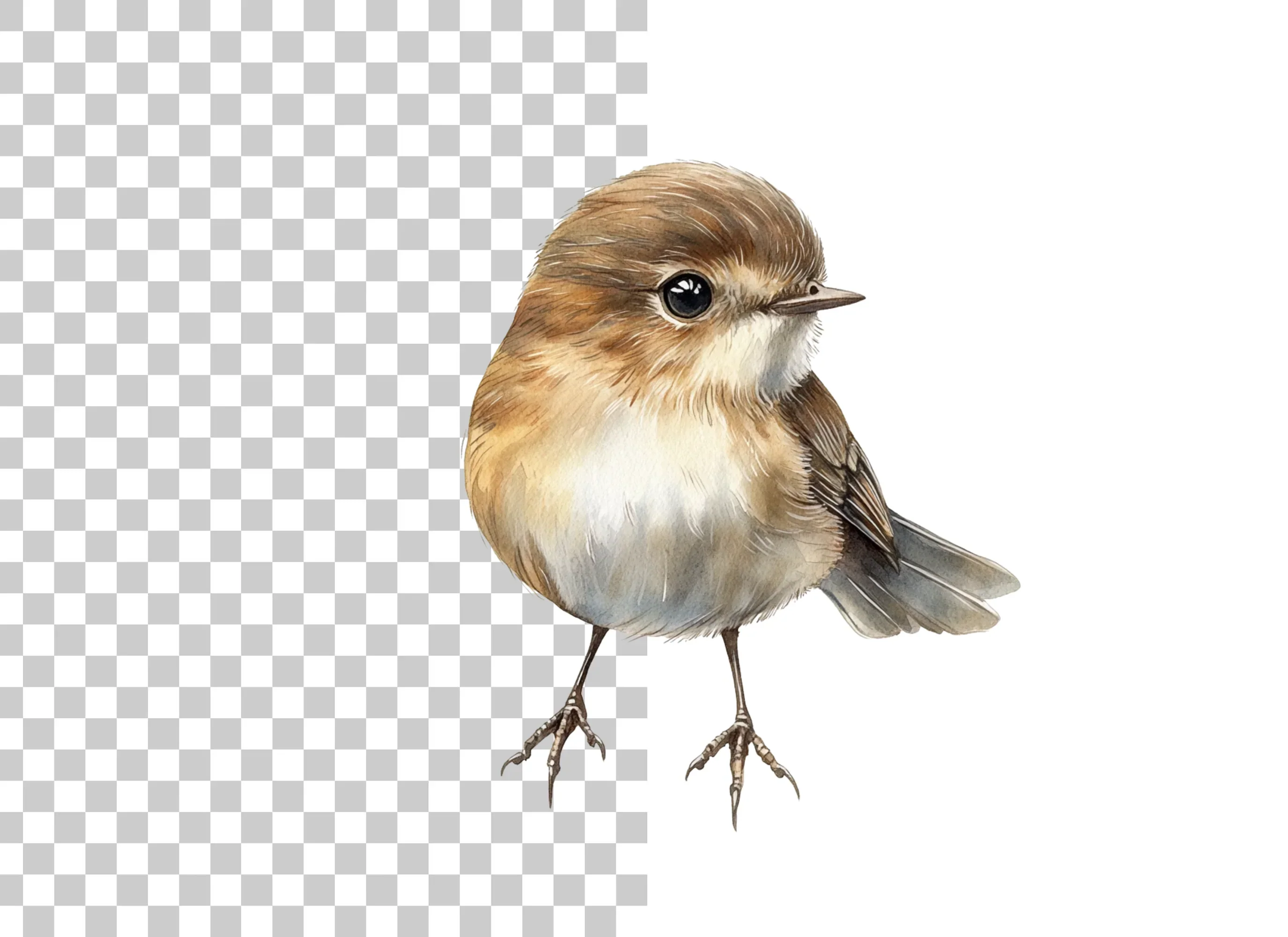 Cute Baby Birds Clipart Bundle - Image 6