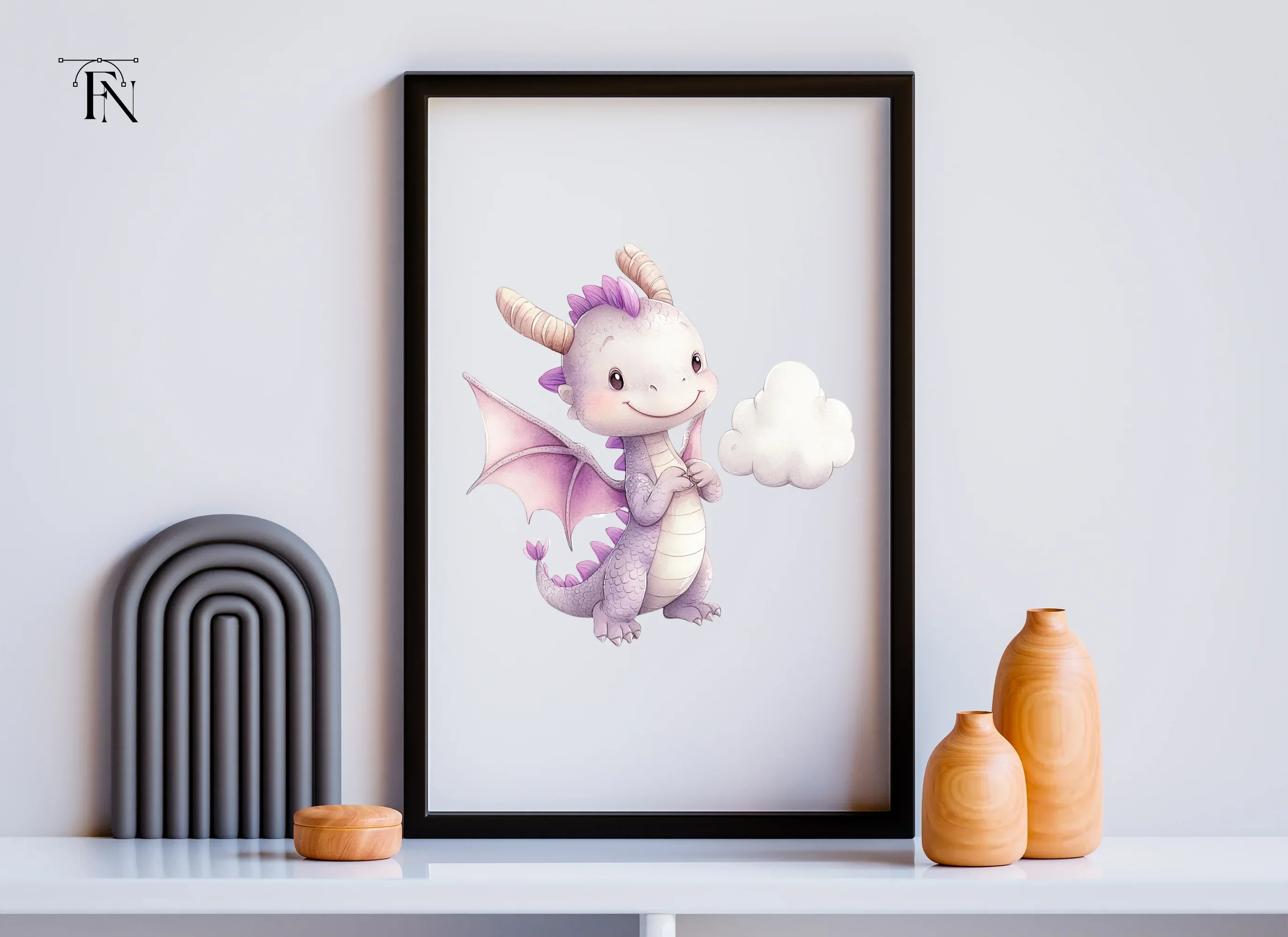 Cute Baby Dragon Clipart Bundle - Image 6