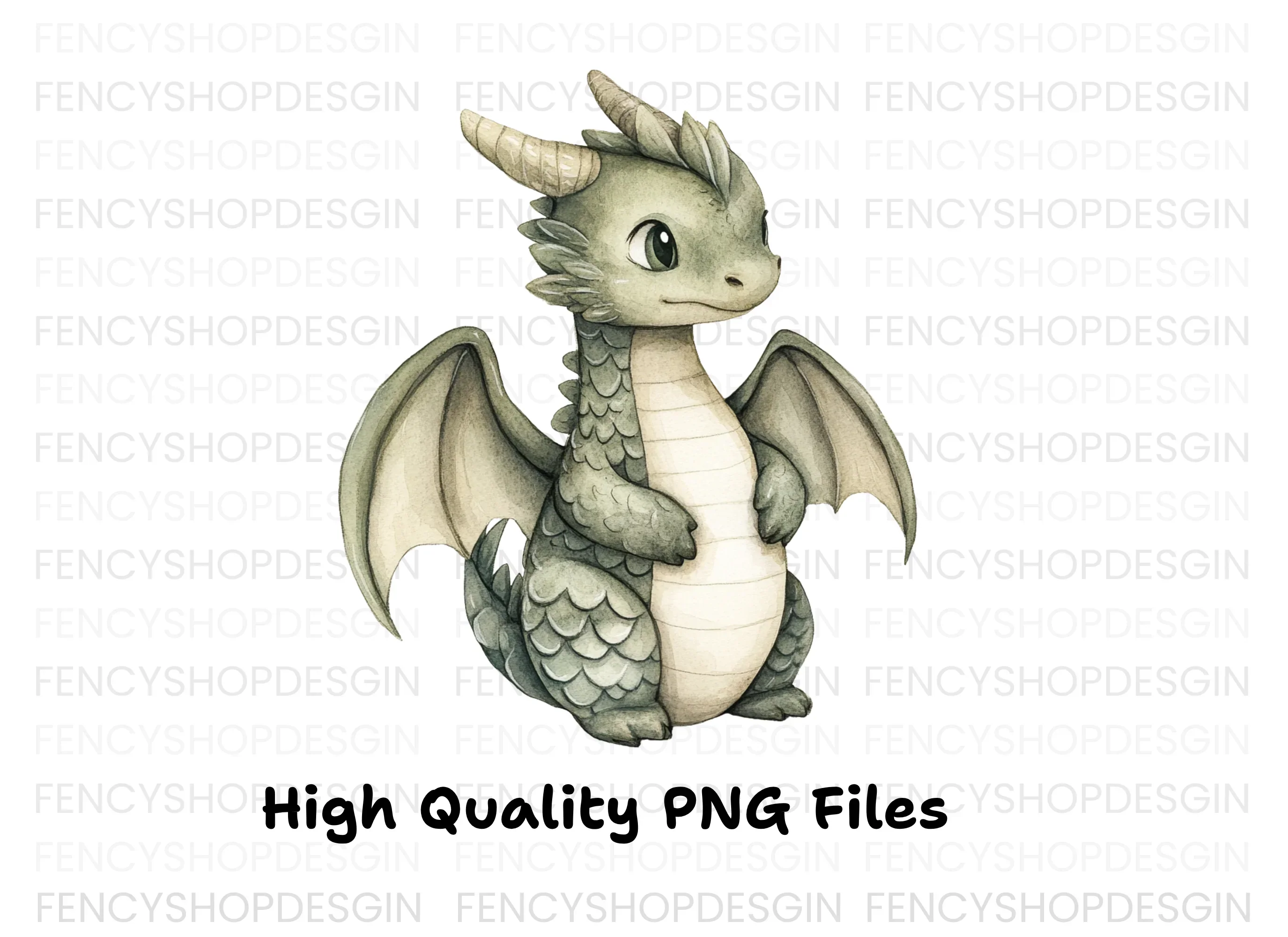 Cute Baby Dragon Clipart Bundle - Image 3