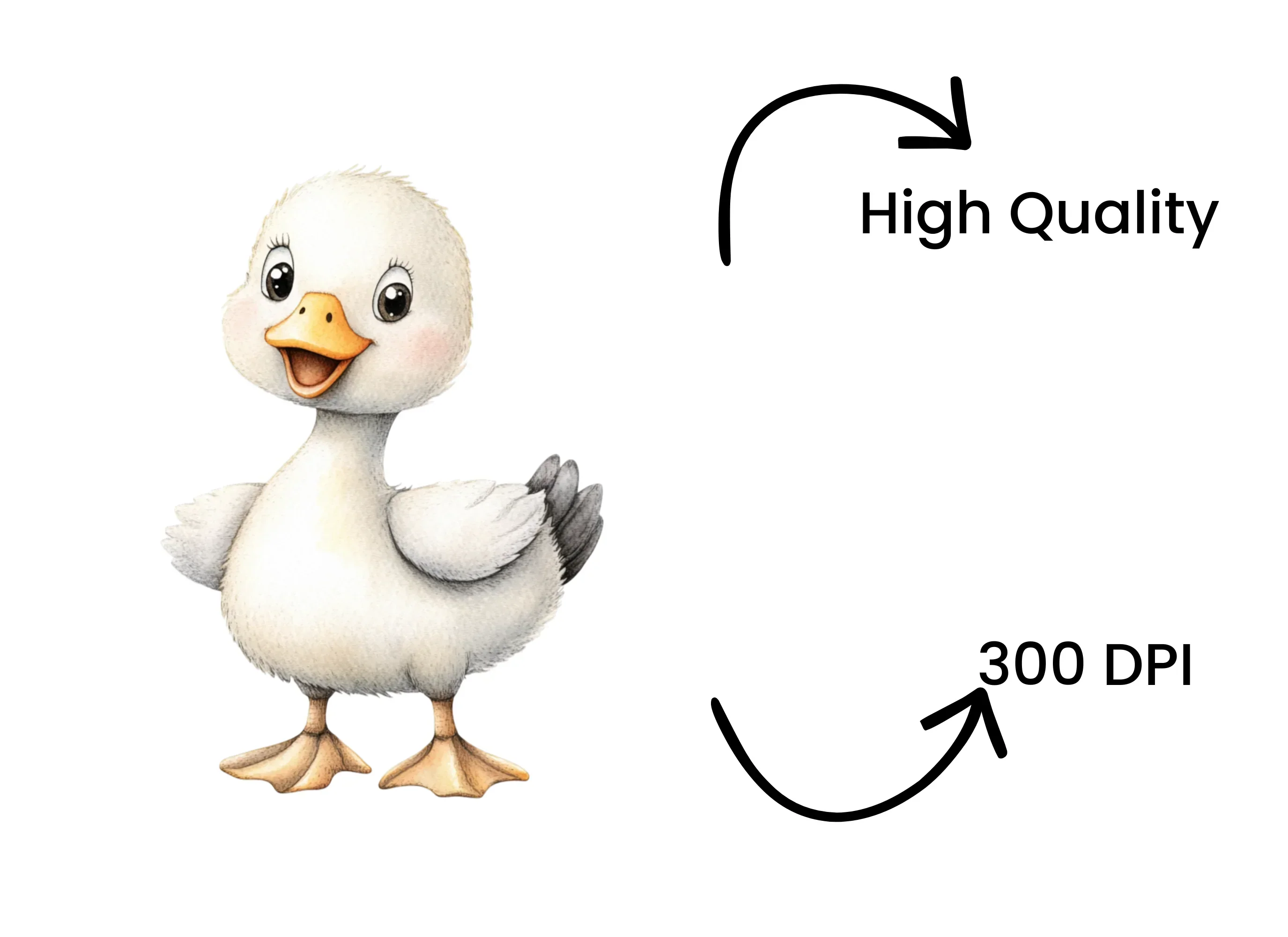 Cute Baby Ducklings Clipart Bundle - Image 4