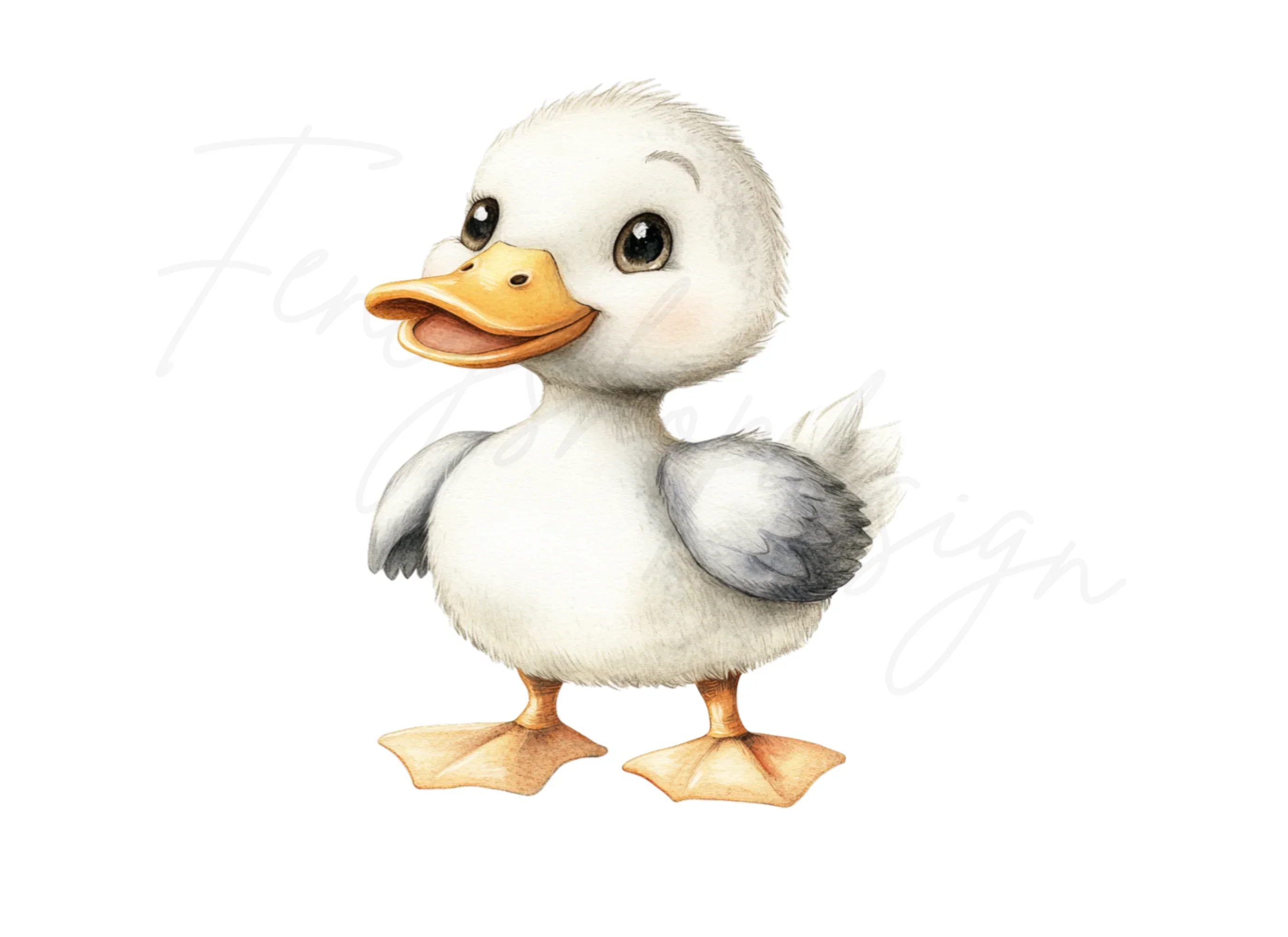 Cute Baby Ducklings Clipart Bundle - Image 2