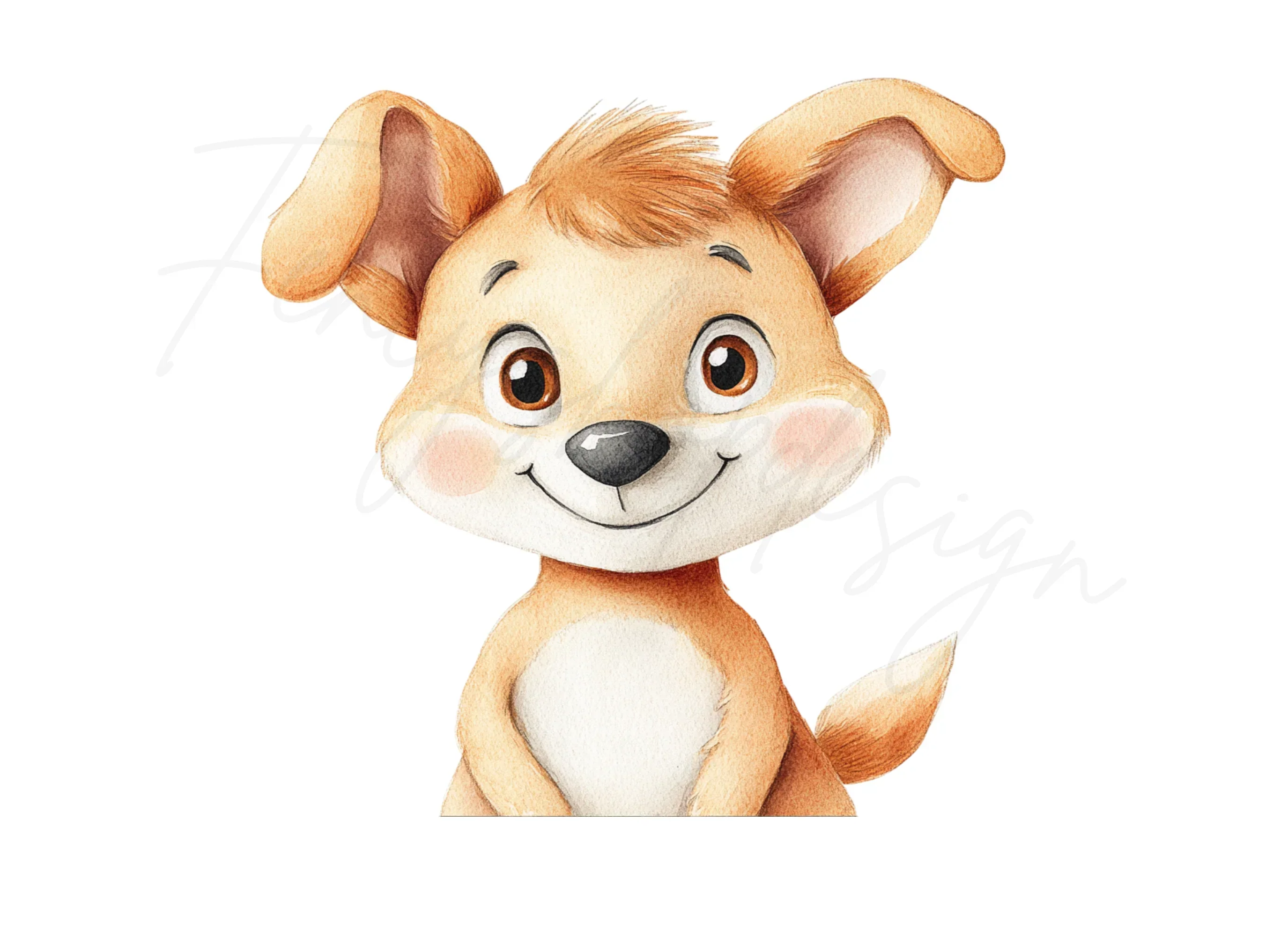 Cute Baby Fox Clipart Bundle - Image 3