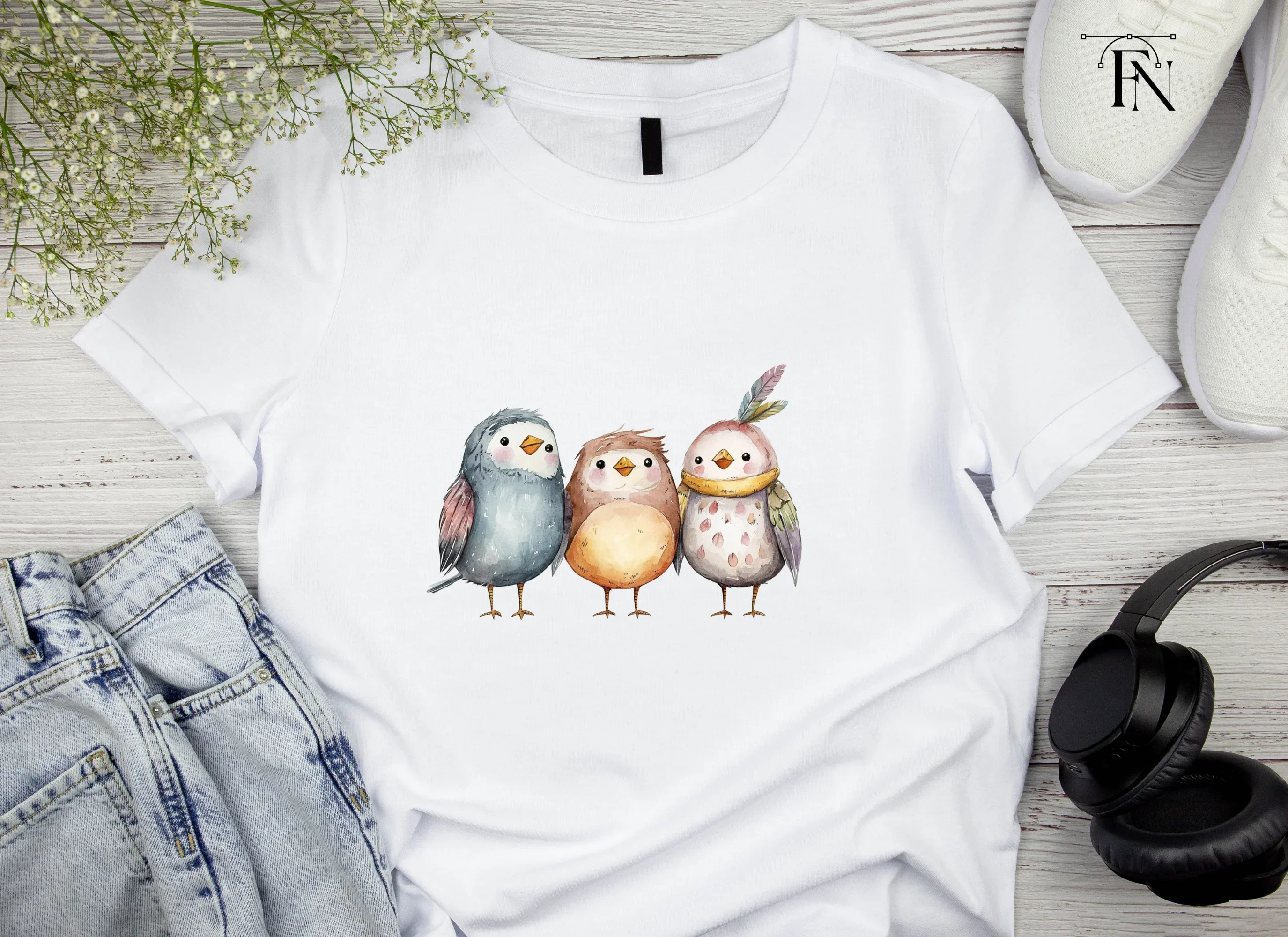 Cute Birds Clipart Bundle - Image 4