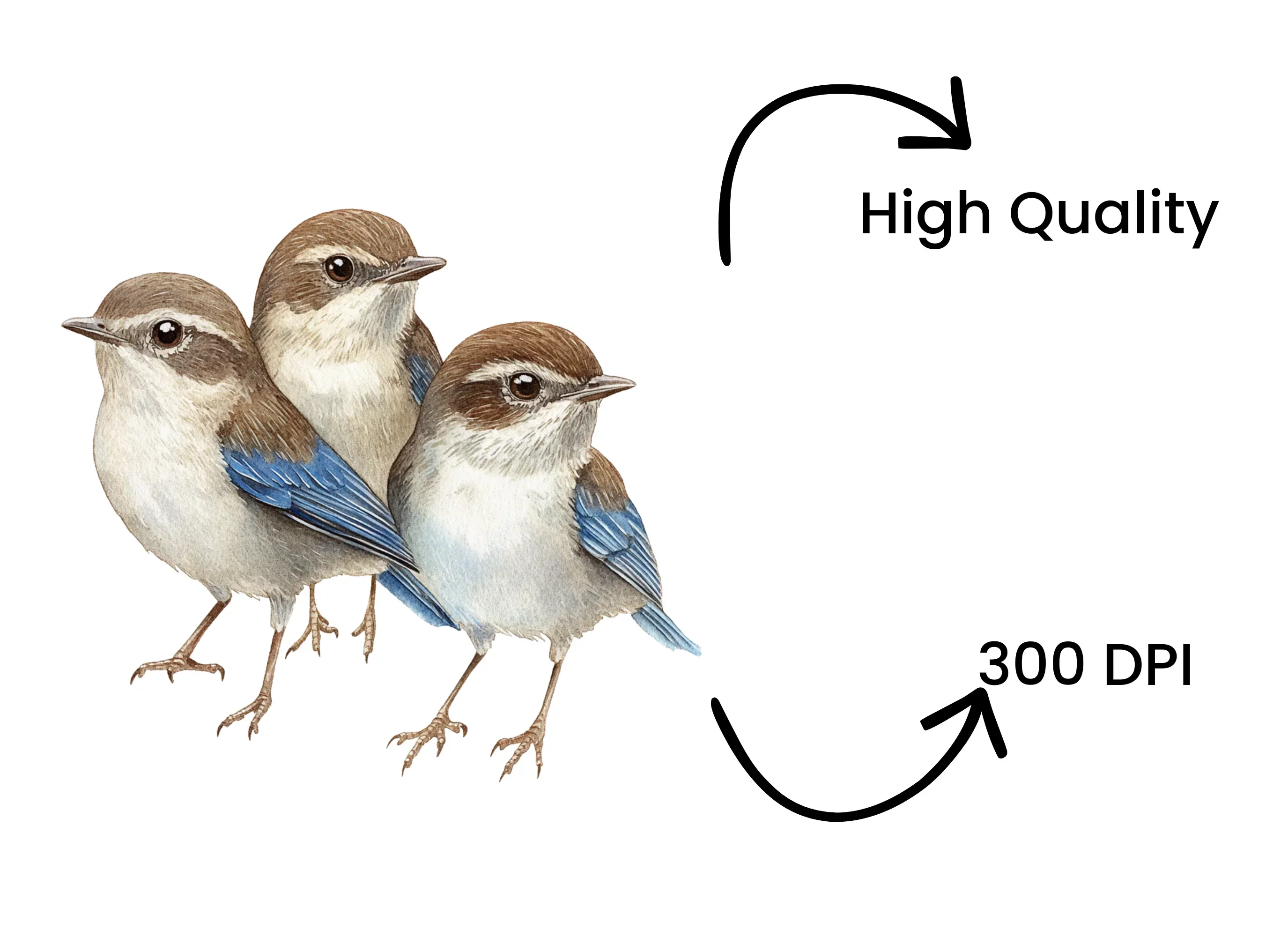 Cute Birds Clipart Bundle - Image 4