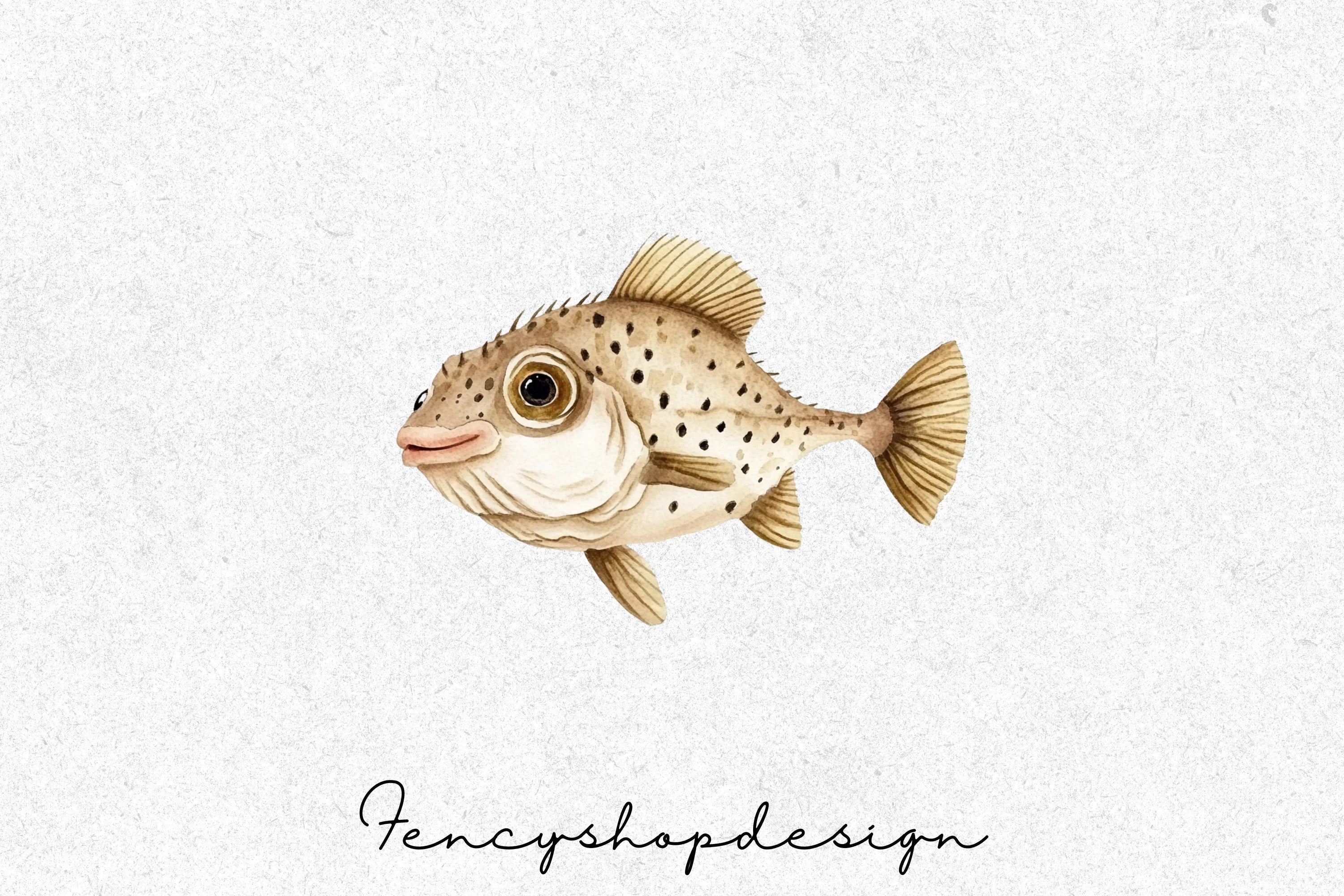 Cute Cartoon Fish Clipart Bundle - Image 5