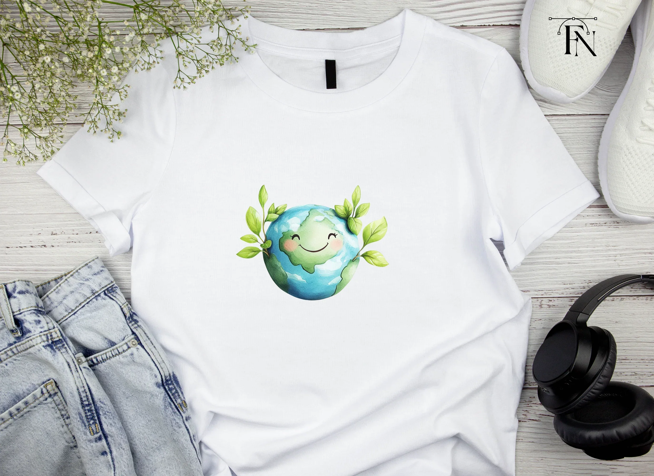 Cute Earth Day Clipart Bundle - Image 5