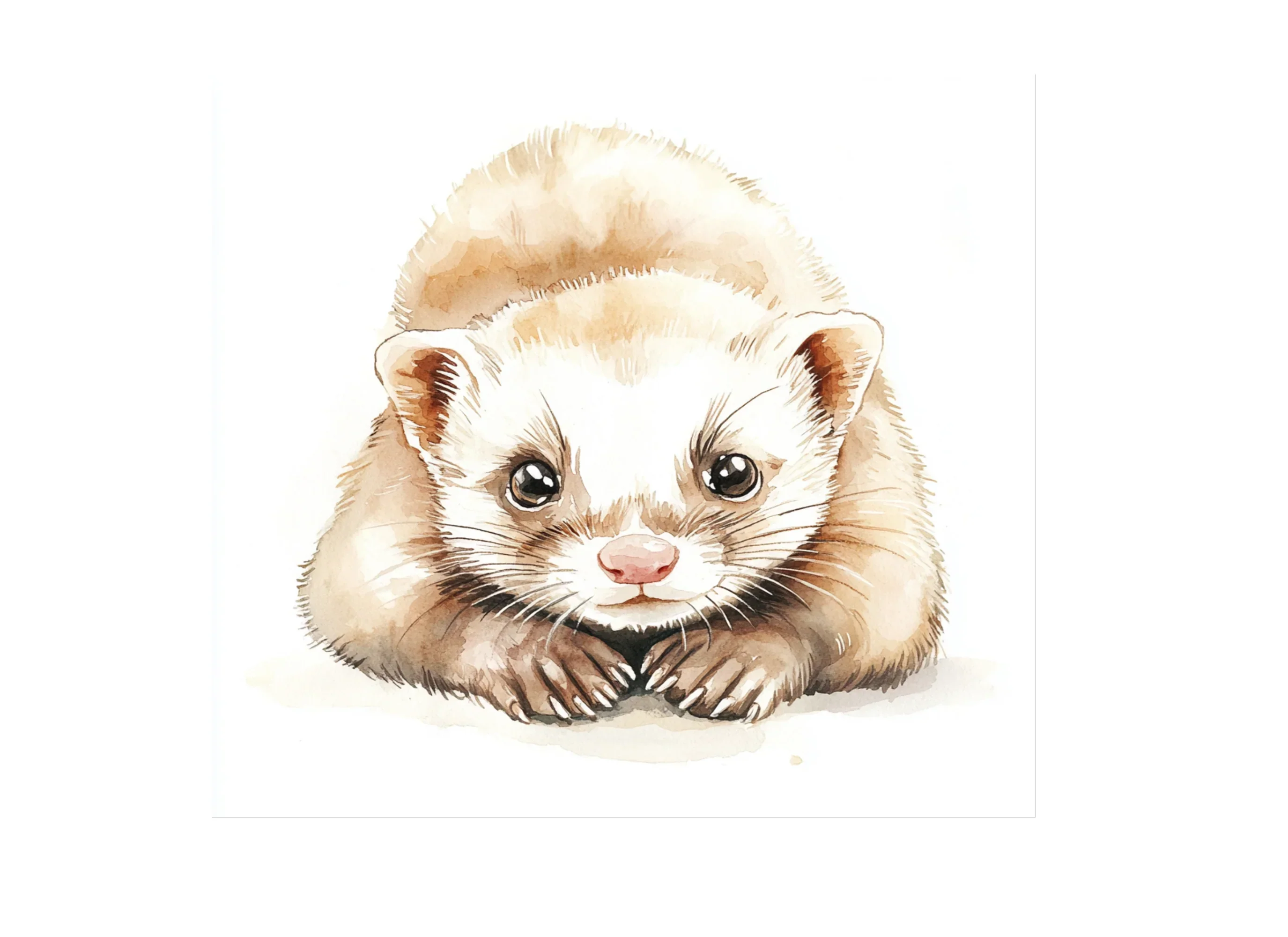 Cute Ferret Clipart Bundle - Image 2