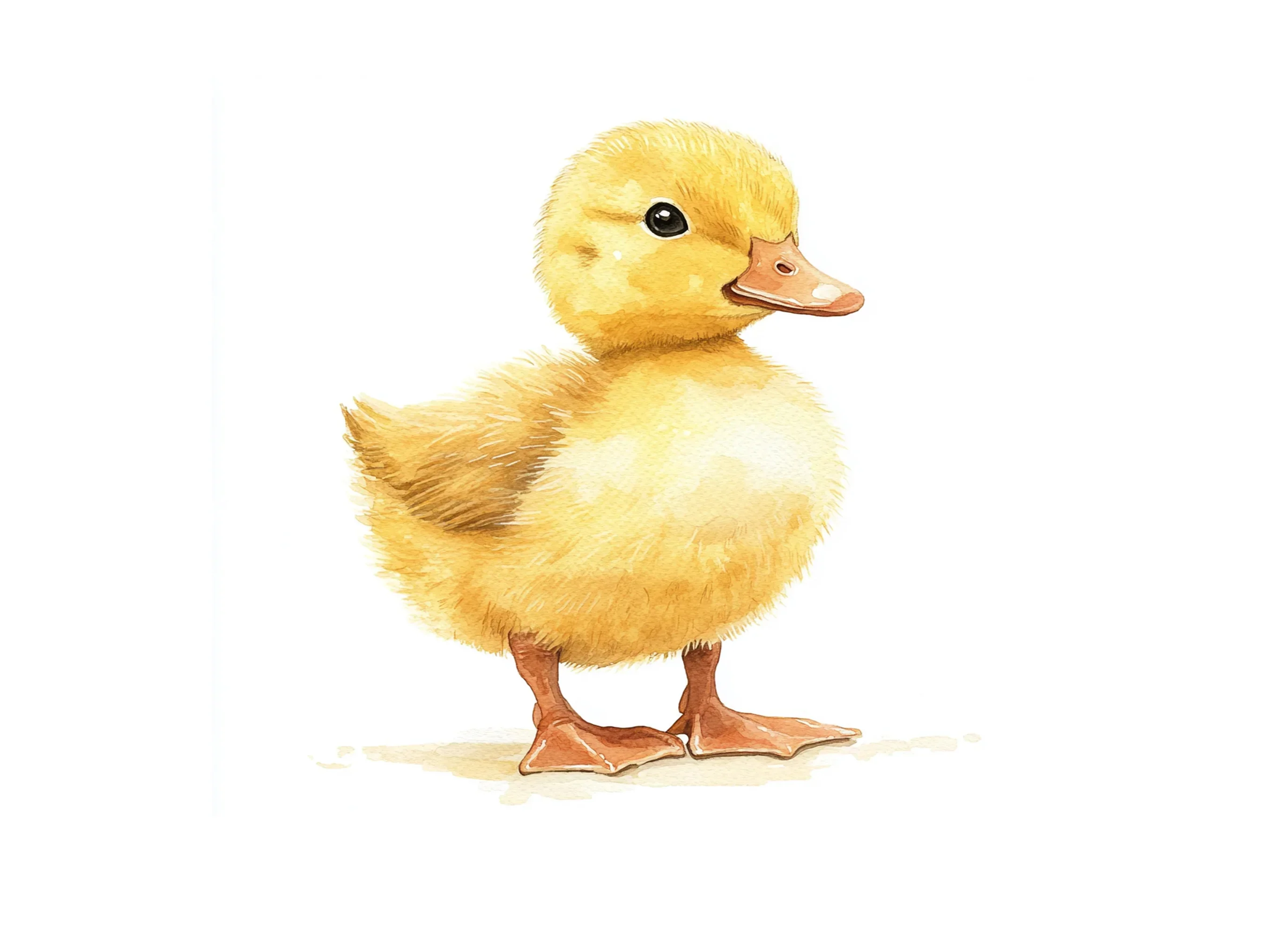 Cute Fluffy Duckling Clipart Bundle - Image 3