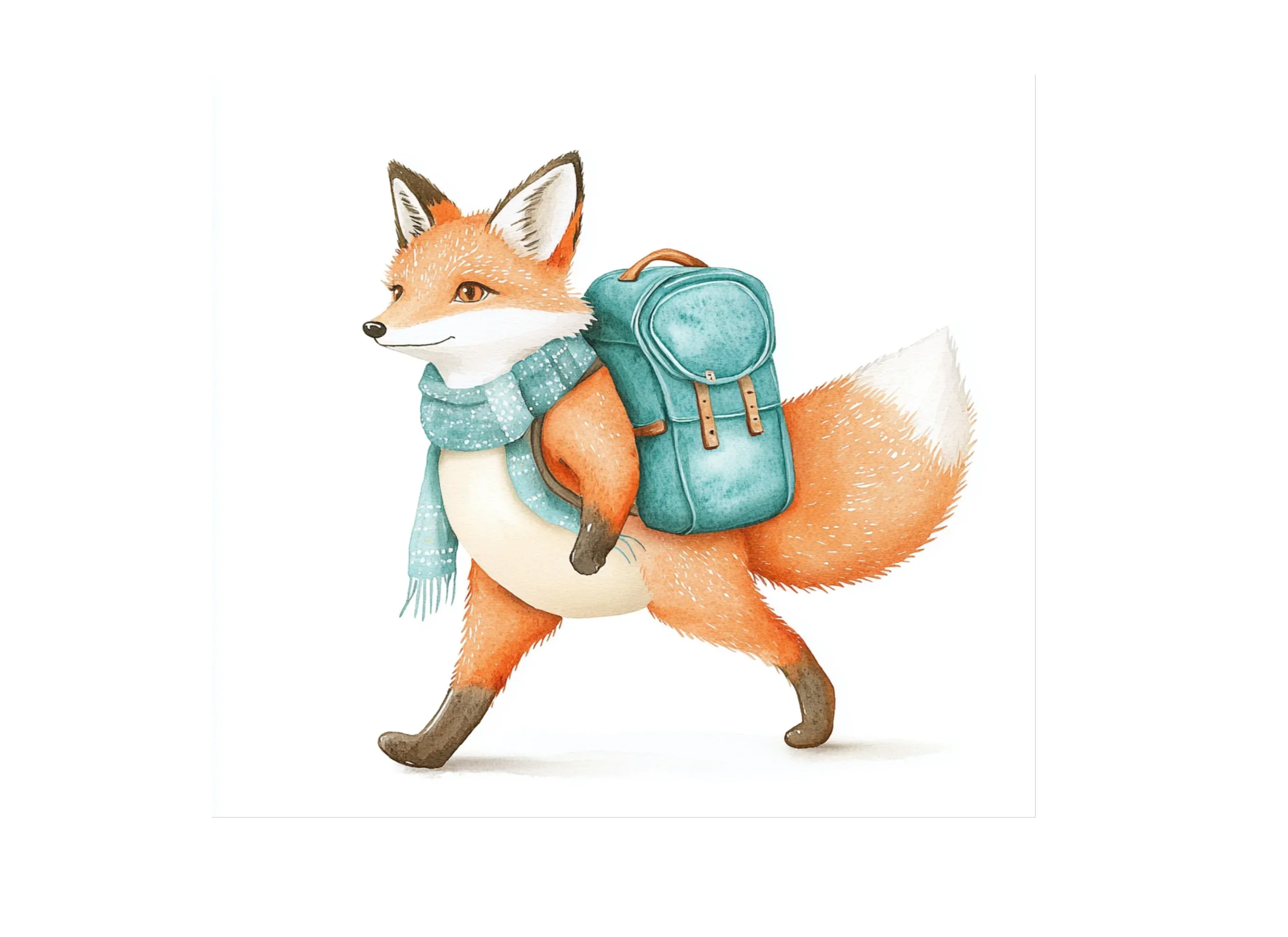 Cute Fox Adventurer Clipart Bundle - Image 3