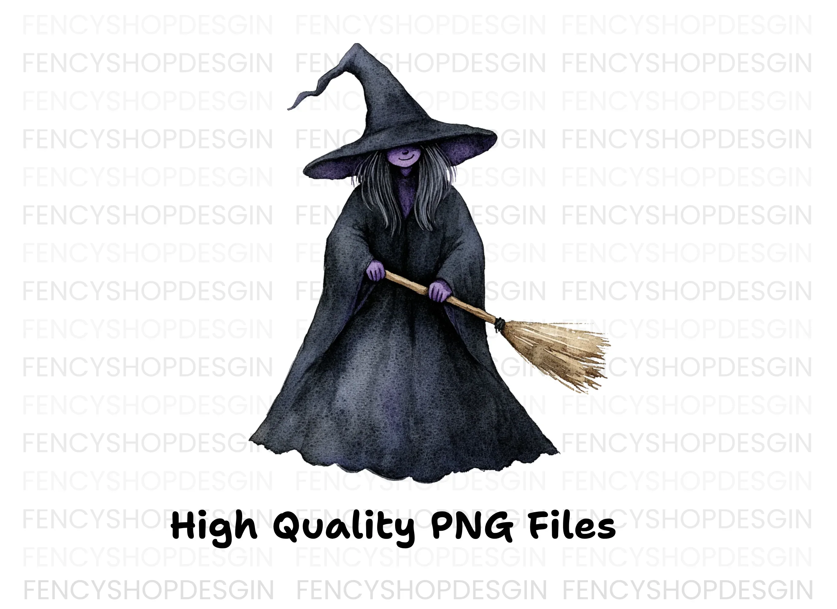 Cute Halloween Witch Clipart Bundle - Image 5