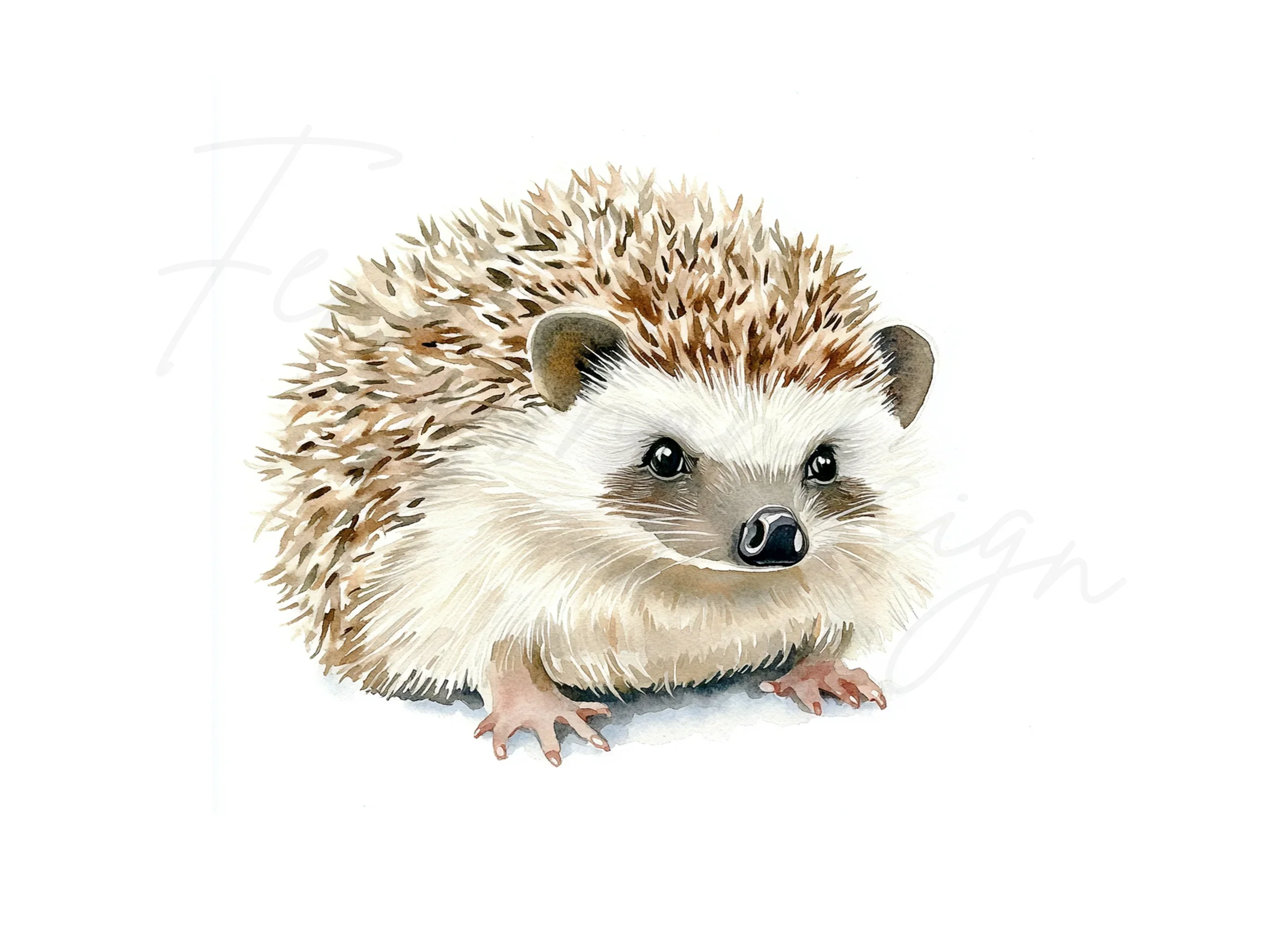 Cute Hedgehog Clipart Bundle - Image 2