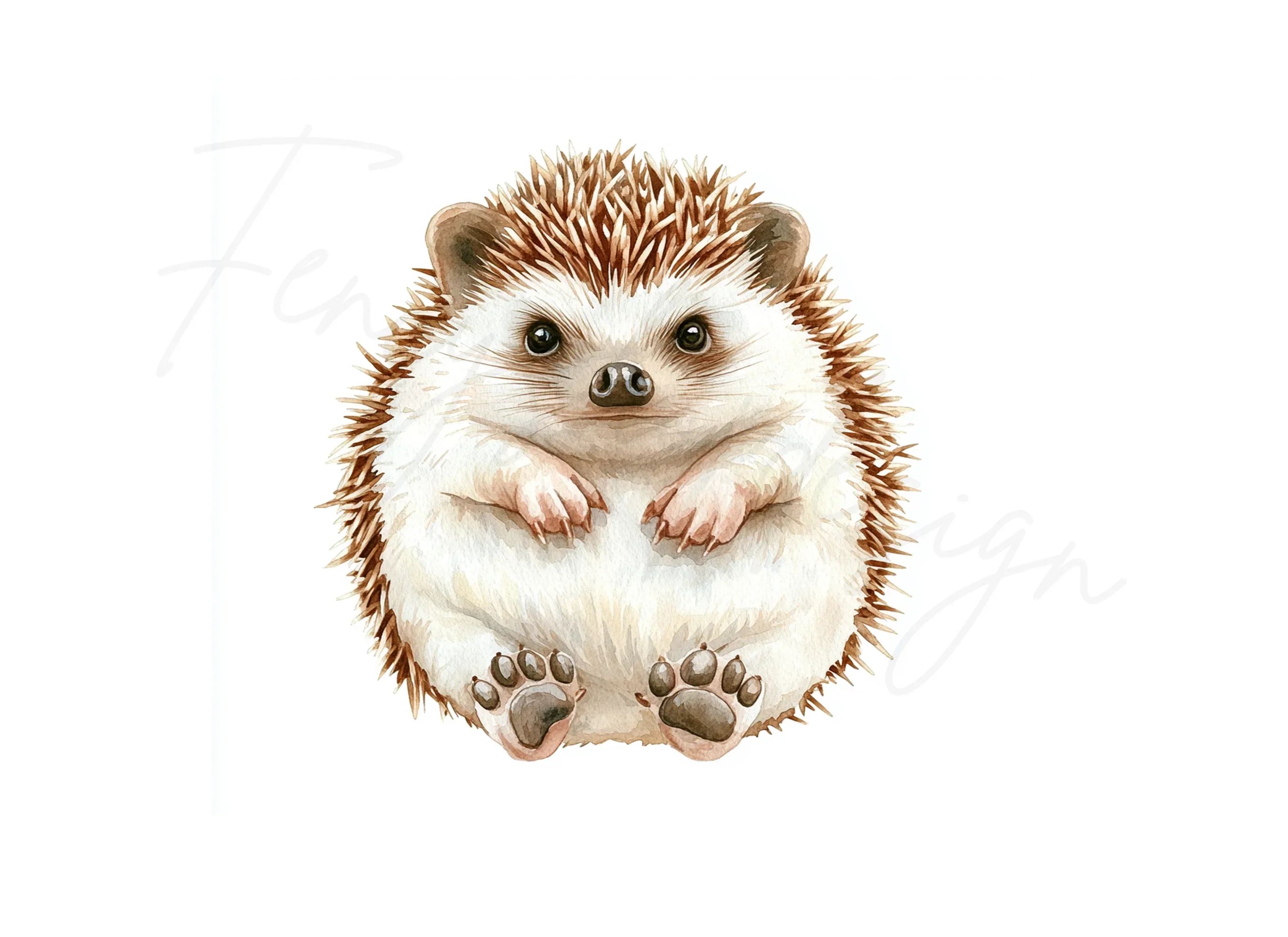Cute Hedgehog Clipart Bundle - Image 3