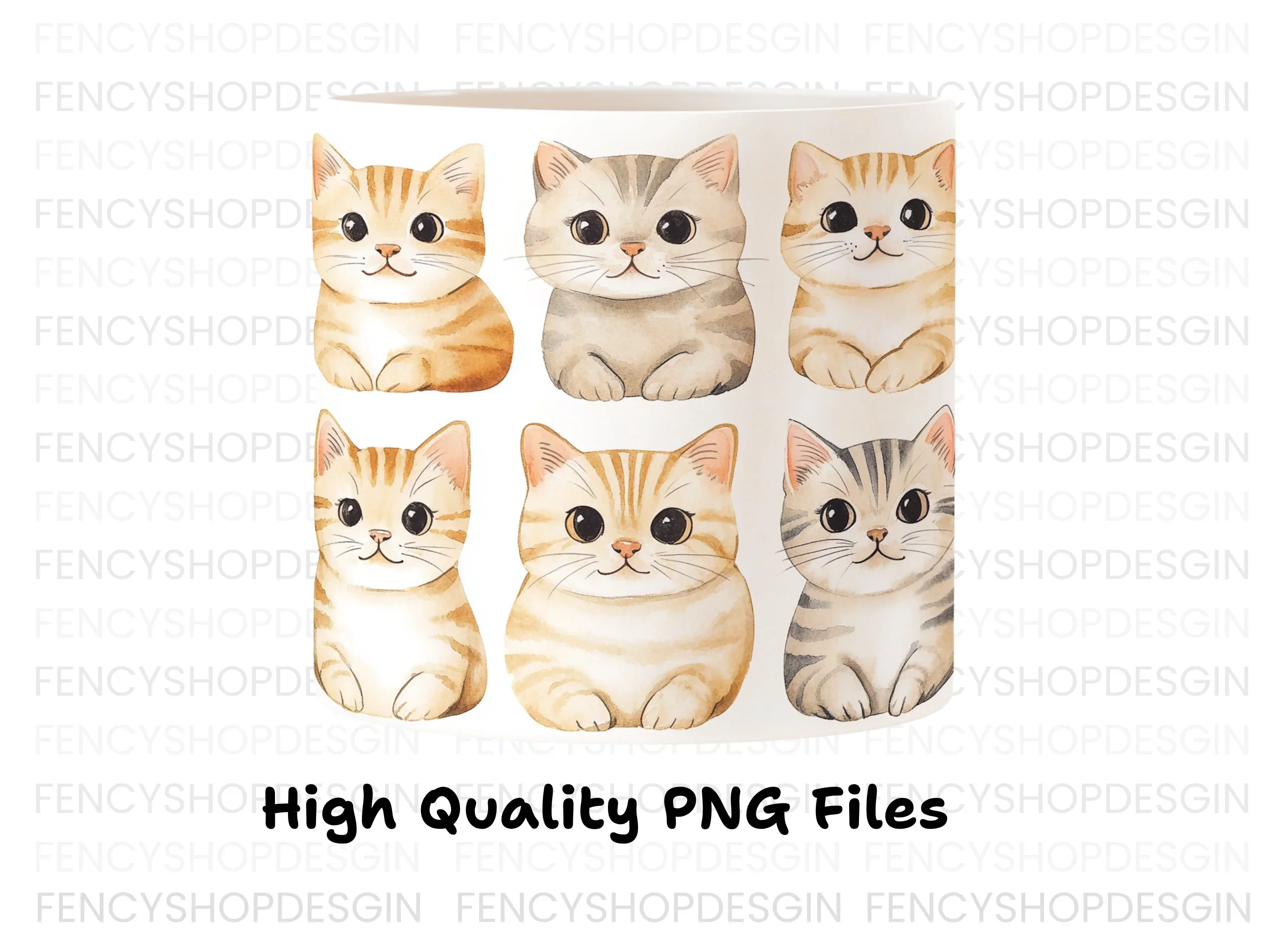 Cute Kitten Clipart Bundle - Image 2