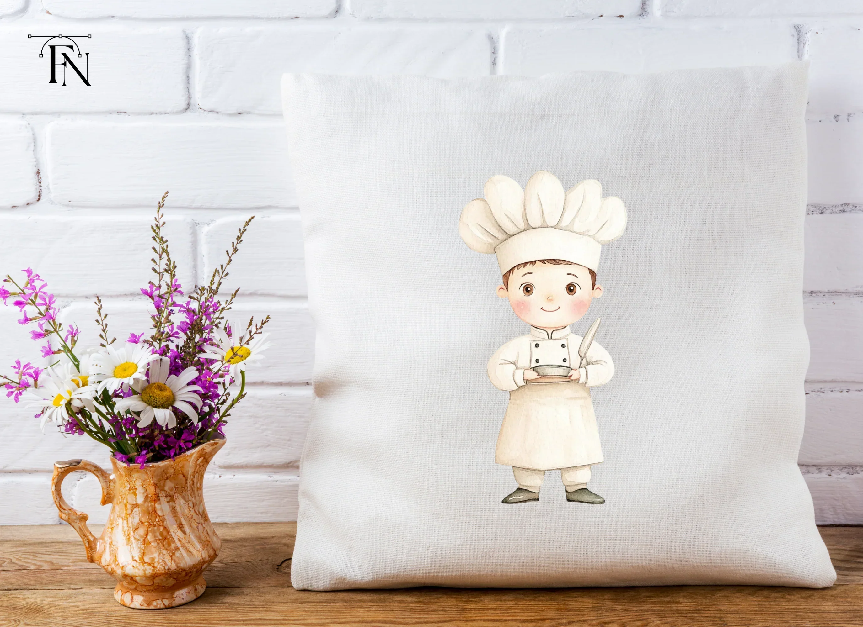 Cute Little Chef Clipart Bundle - Image 5