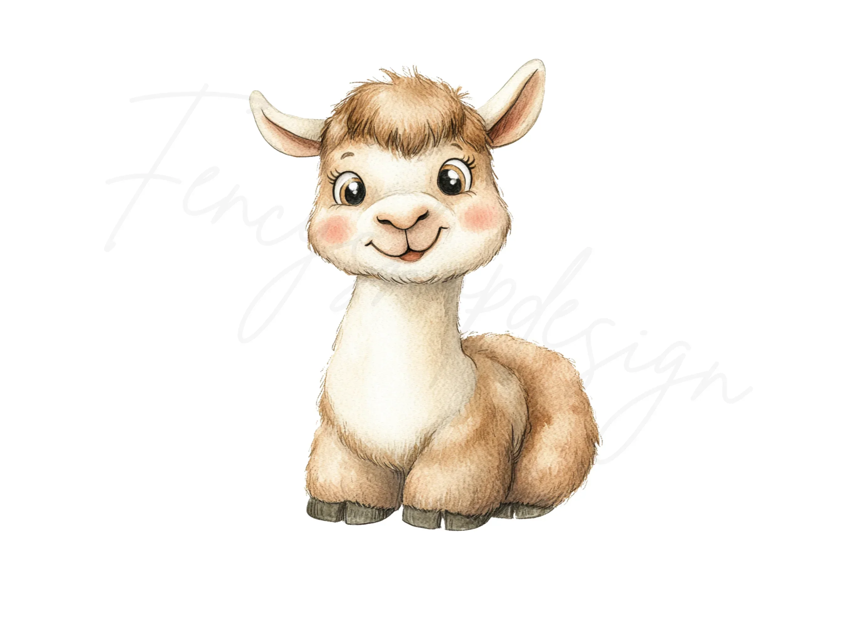 Cute Llama Clipart Bundle - Image 2