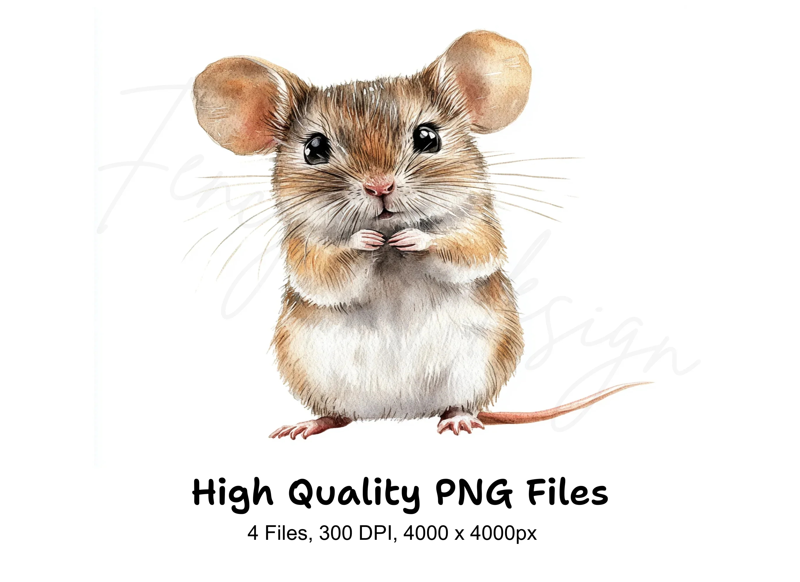Cute Mouse Clipart Bundle