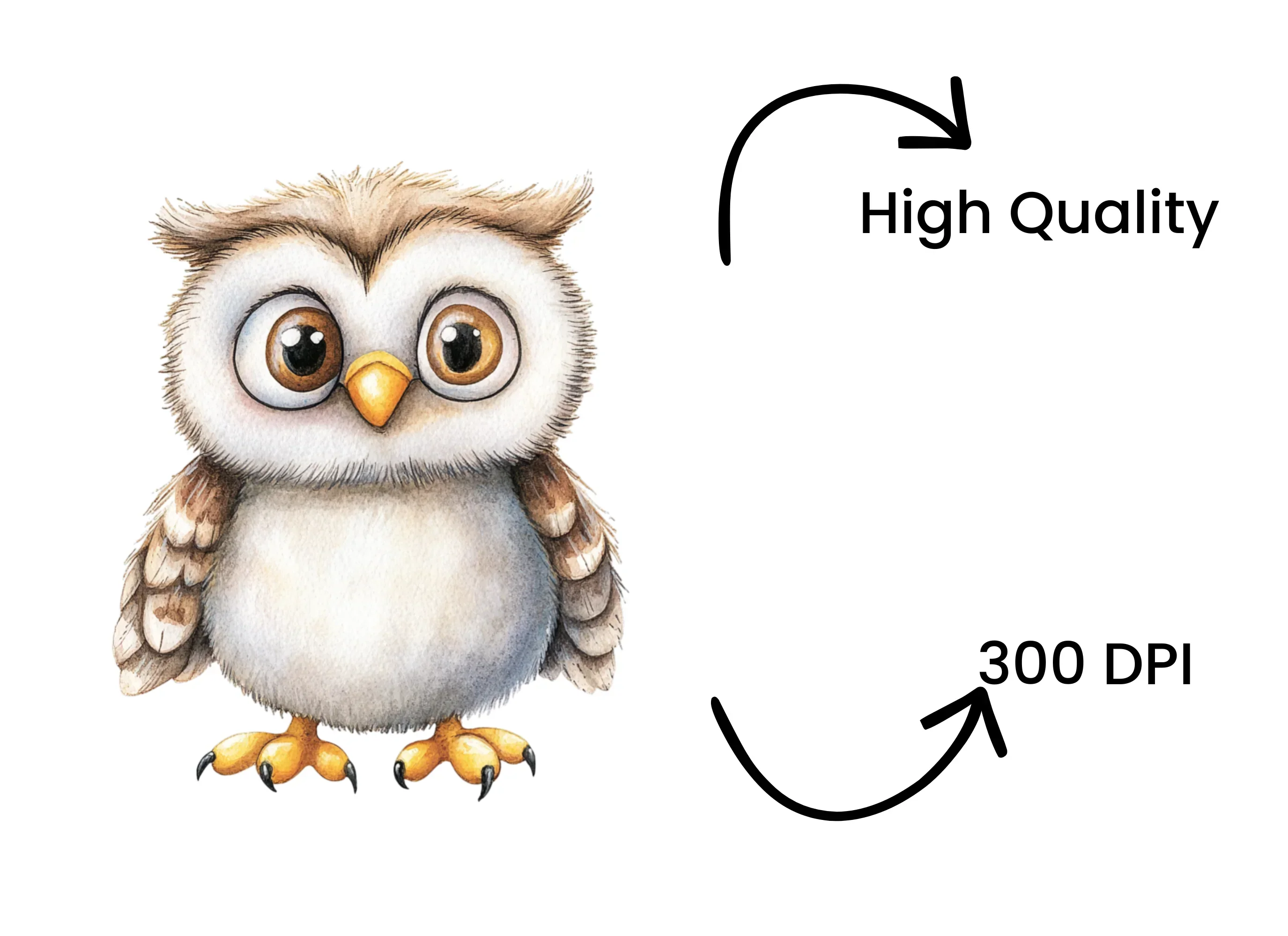 Cute Owl Clipart Bundle - Image 4